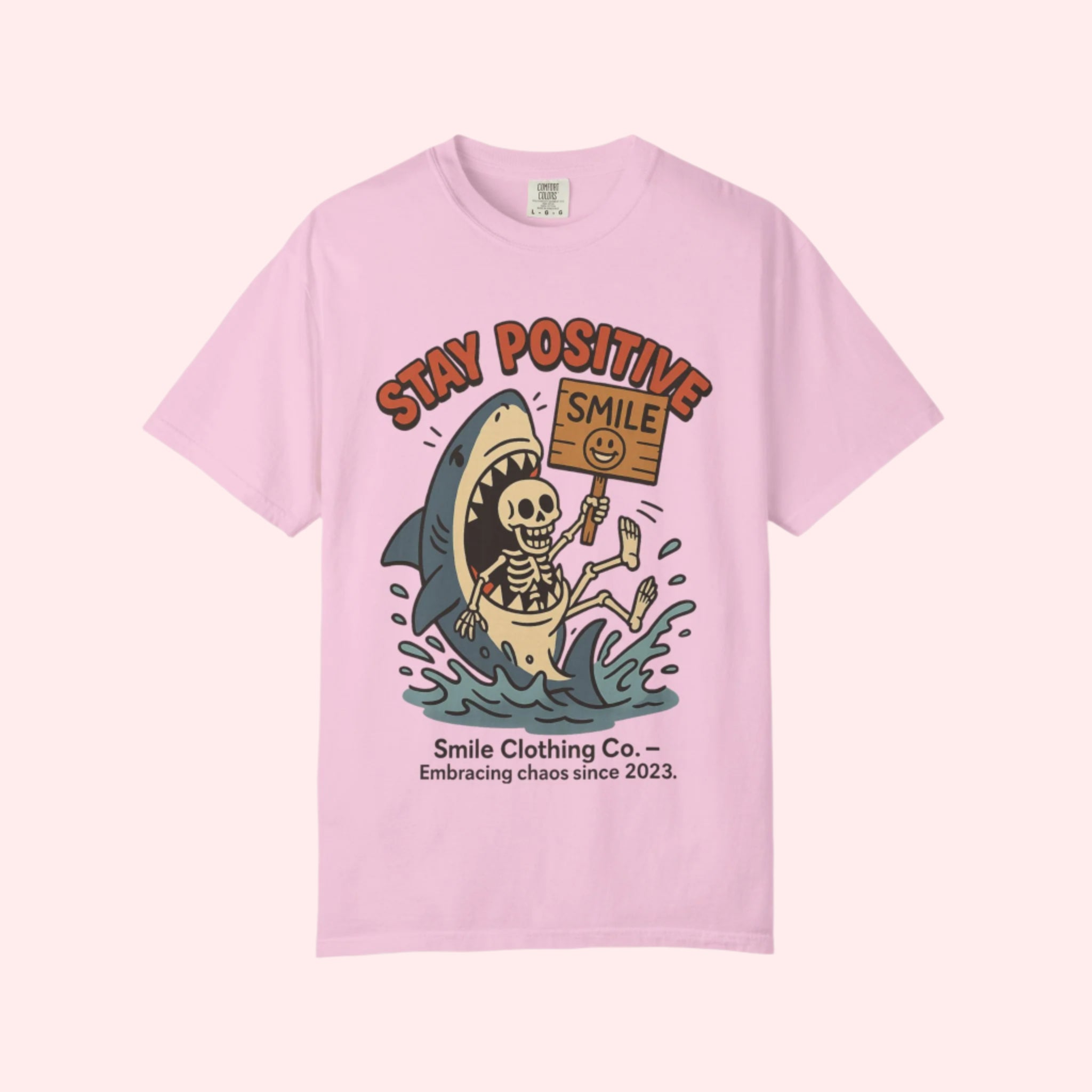 Smile | Stay Positive Shirt - Smile Clothing