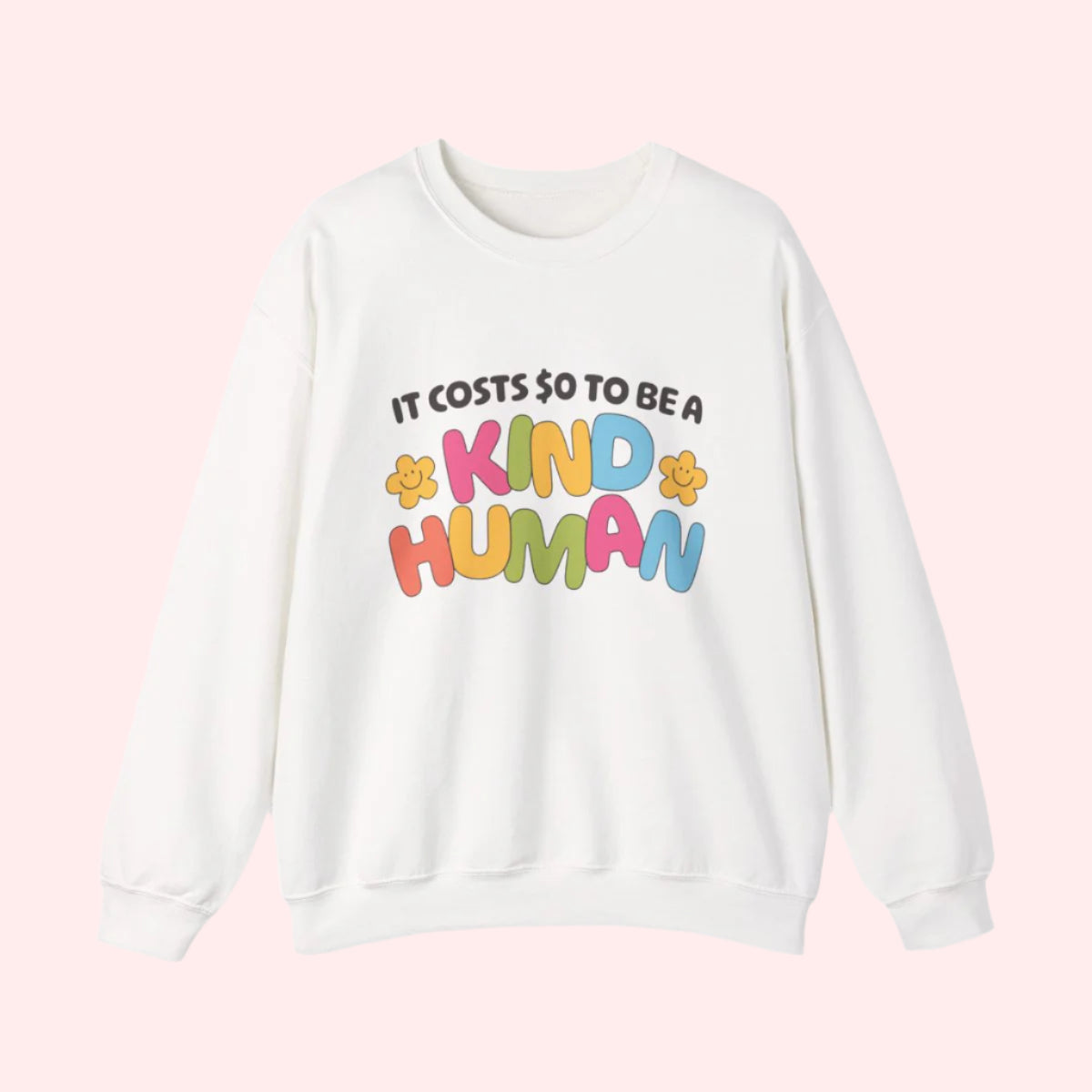 Kind Human Crewneck - Smile Clothing