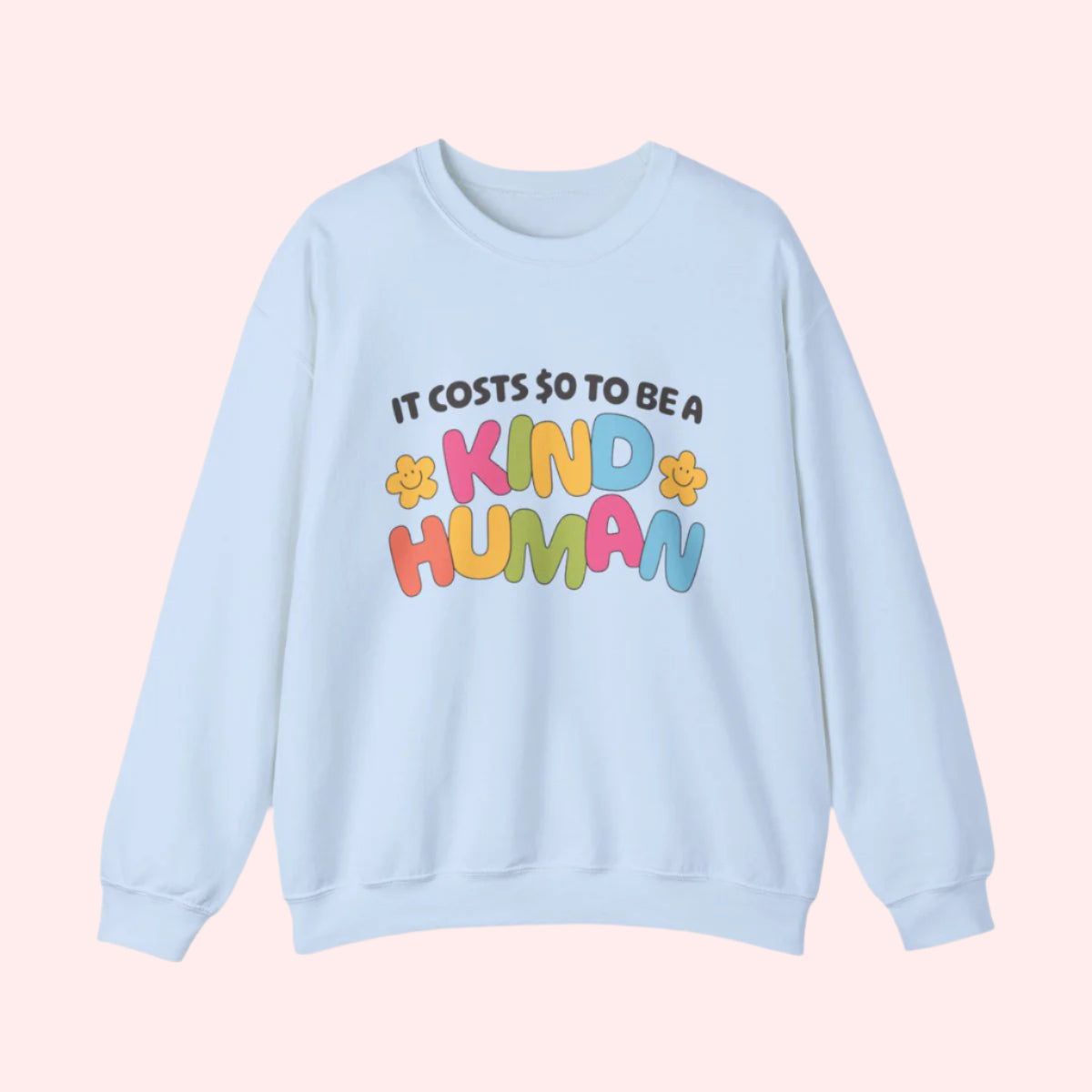 Kind Human Crewneck - Smile Clothing
