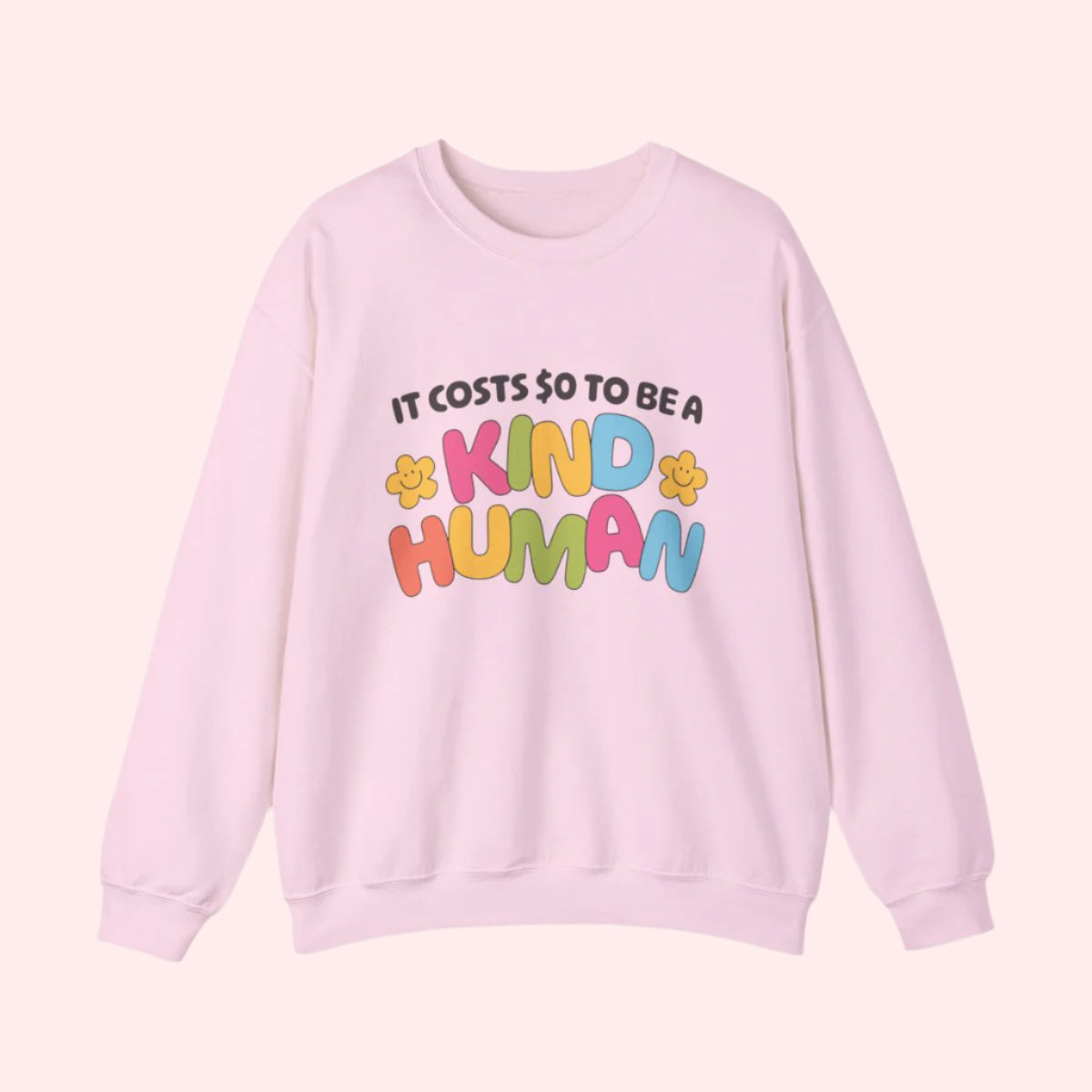 Kind Human Crewneck - Smile Clothing