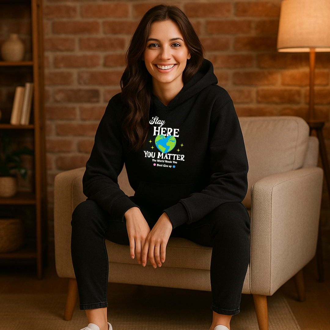 Stay Here Hoodie