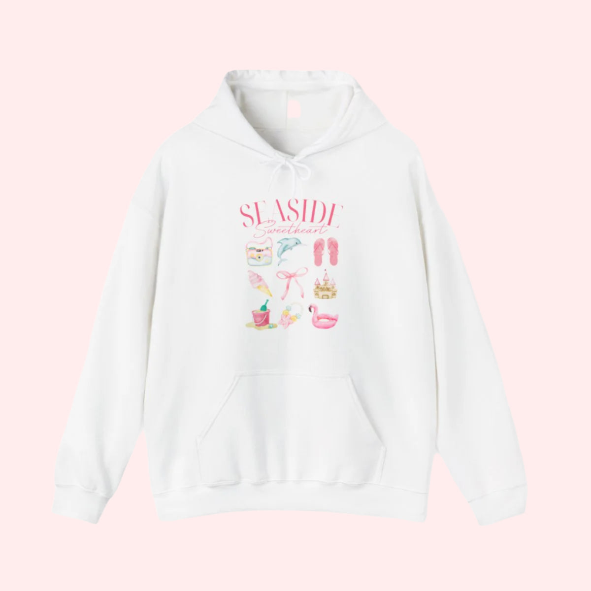 Seaside Sweetheart Hoodie - Smile Clothing