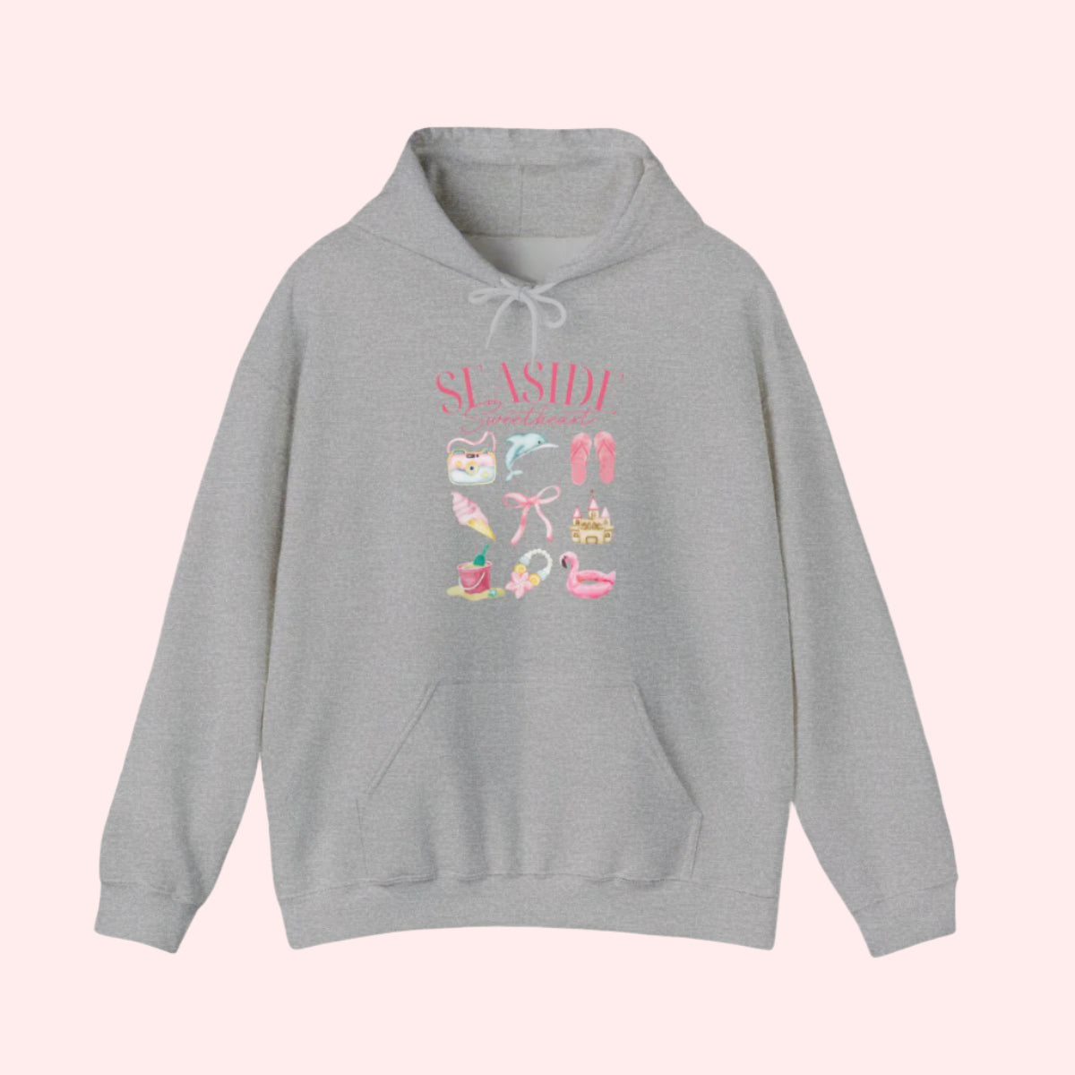 Seaside Sweetheart Hoodie - Smile Clothing