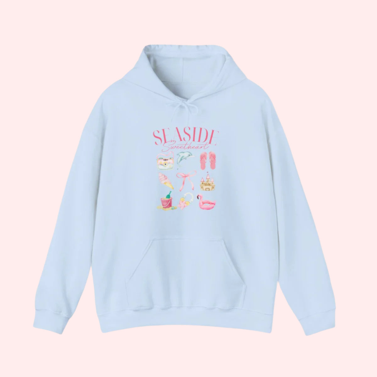 Seaside Sweetheart Hoodie - Smile Clothing