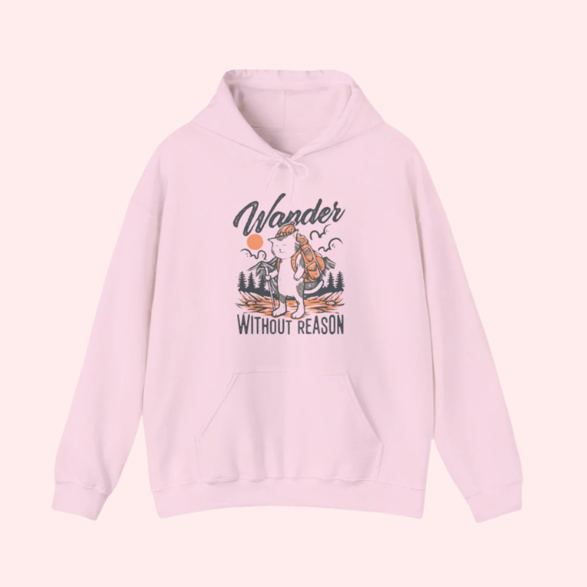 Wander Without Reason Hoodie - Smile Clothing