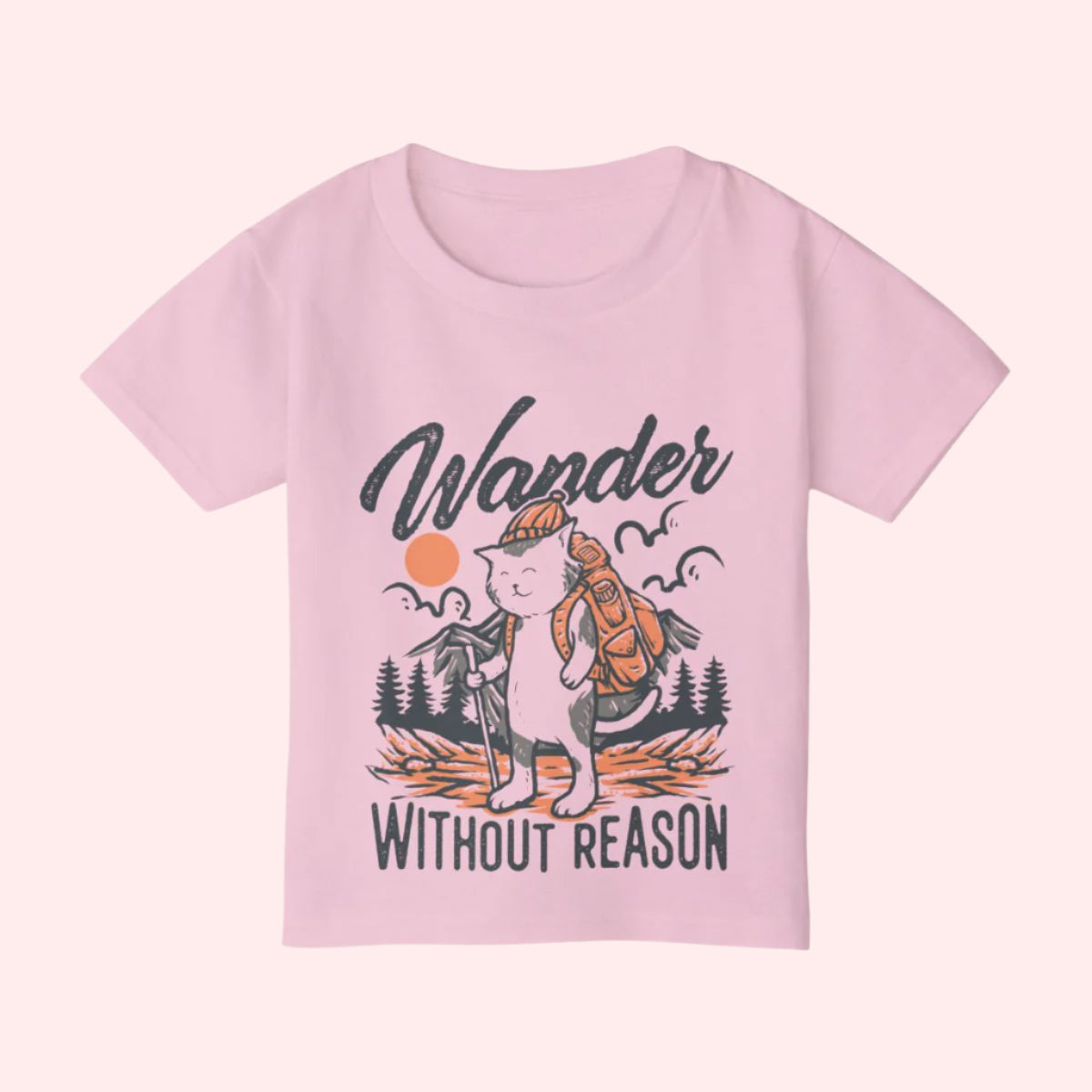 Wander Without Reason Toddler Shirt - Smile Clothing