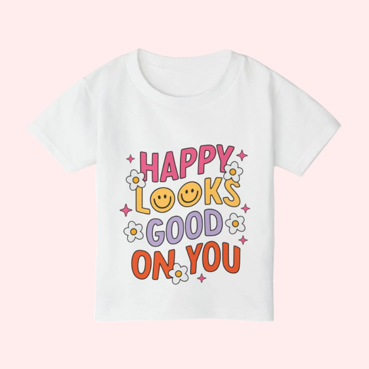 Happy Looks Good Toddler Shirt - Smile Clothing