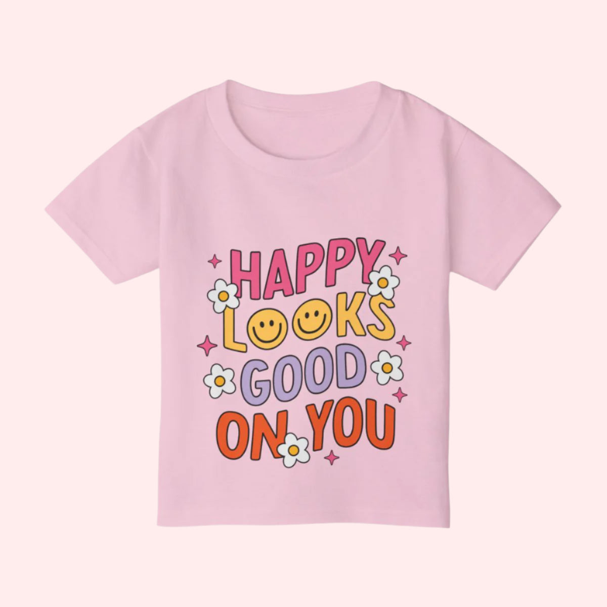 Happy Looks Good Toddler Shirt - Smile Clothing