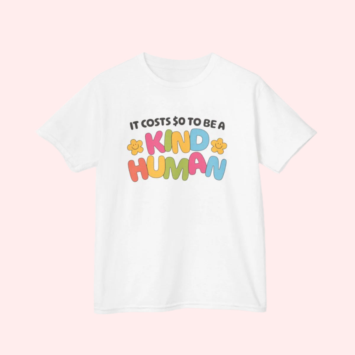 Kids Kind Human Shirt - Smile Clothing