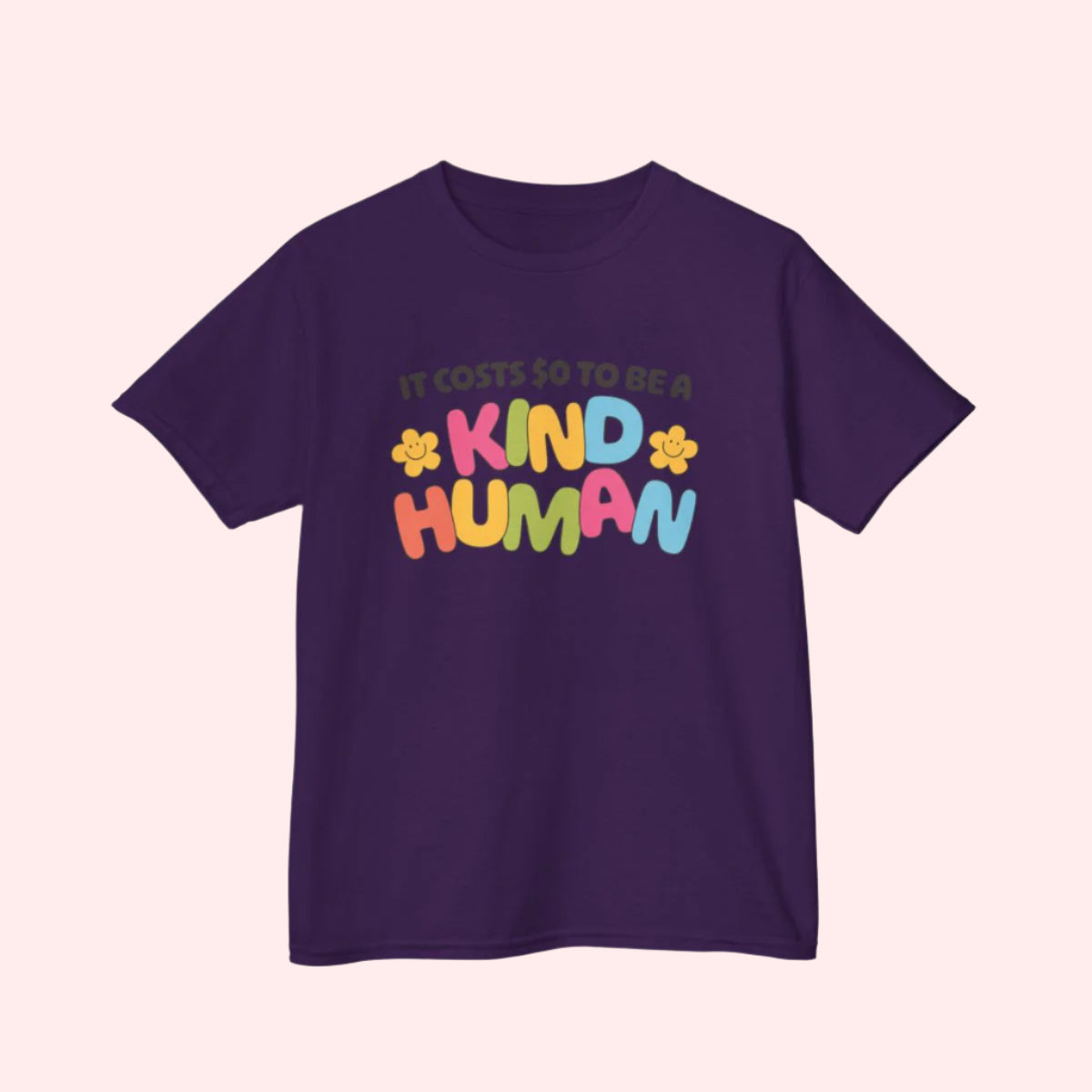 Kids Kind Human Shirt - Smile Clothing