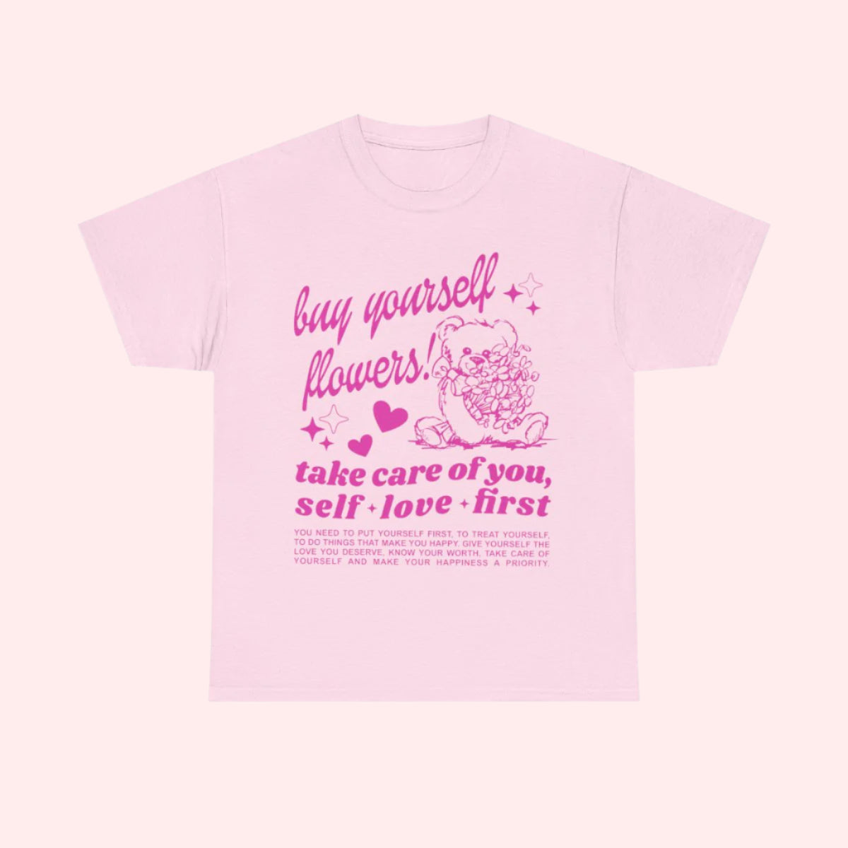 Buy Yourself Flowers Shirt - Smile Clothing