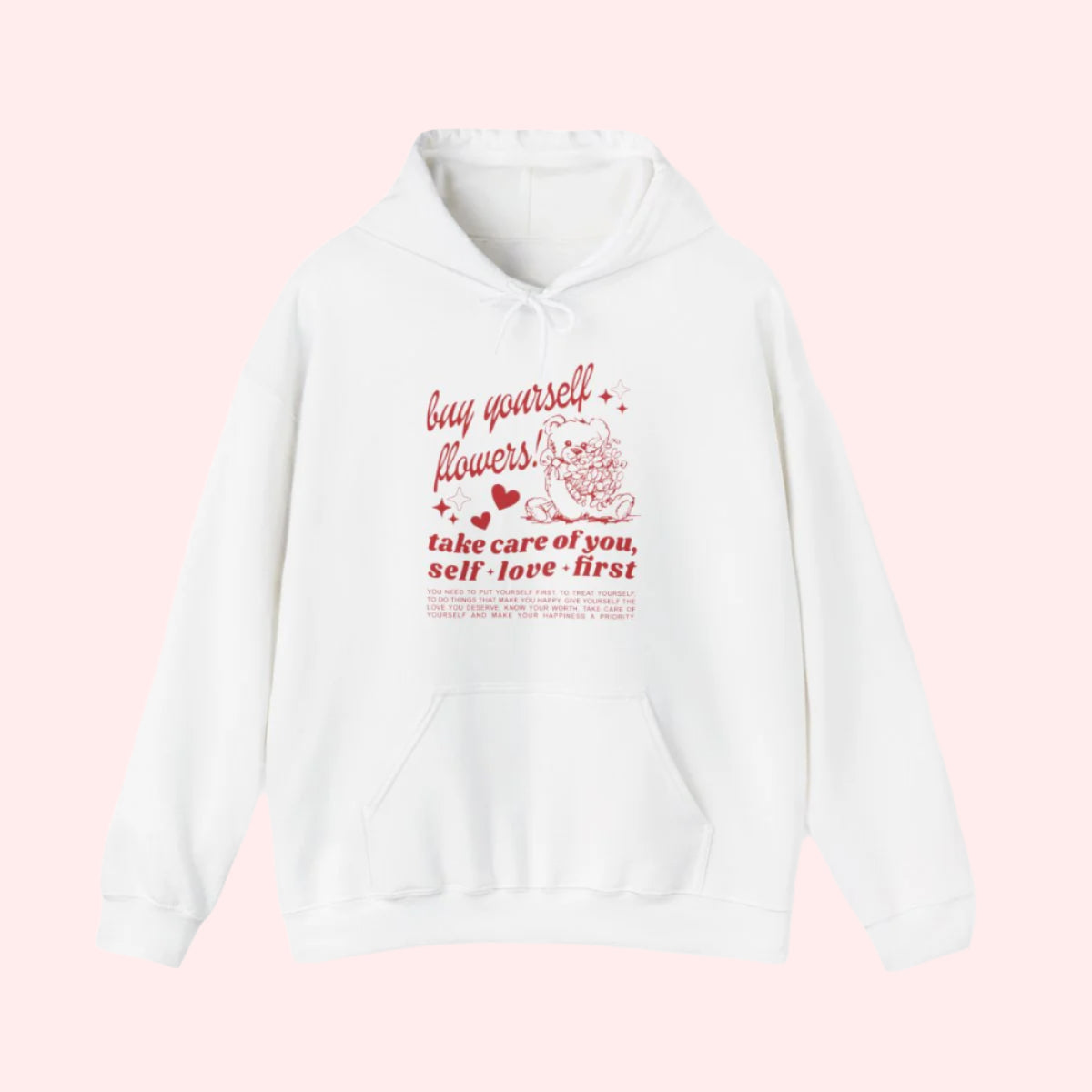 Buy Yourself Flowers Hoodie - Smile Clothing