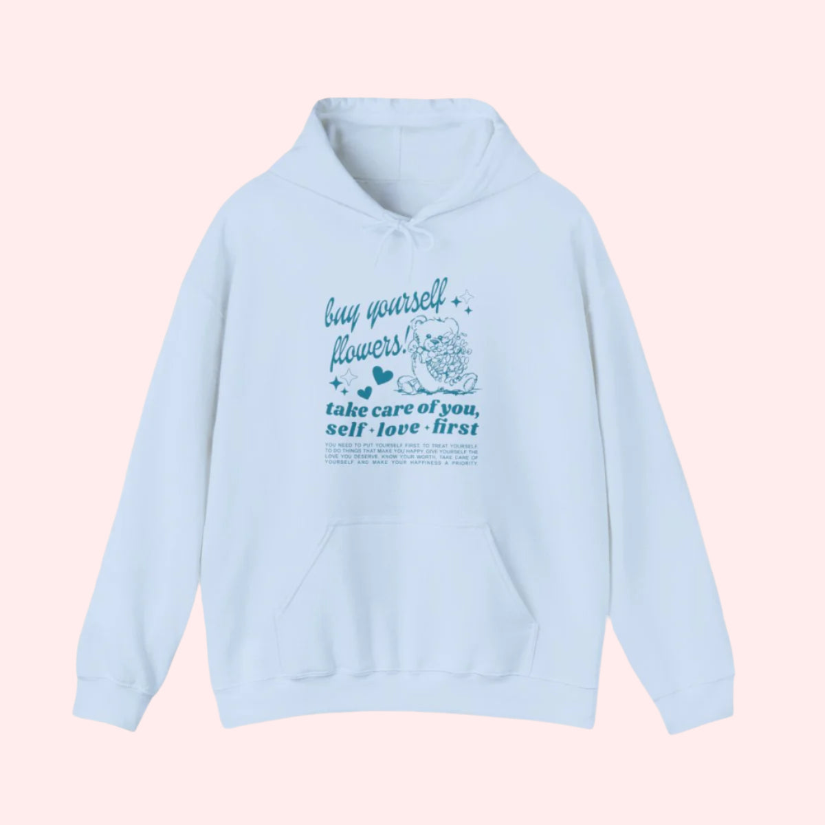 Buy Yourself Flowers Hoodie - Smile Clothing