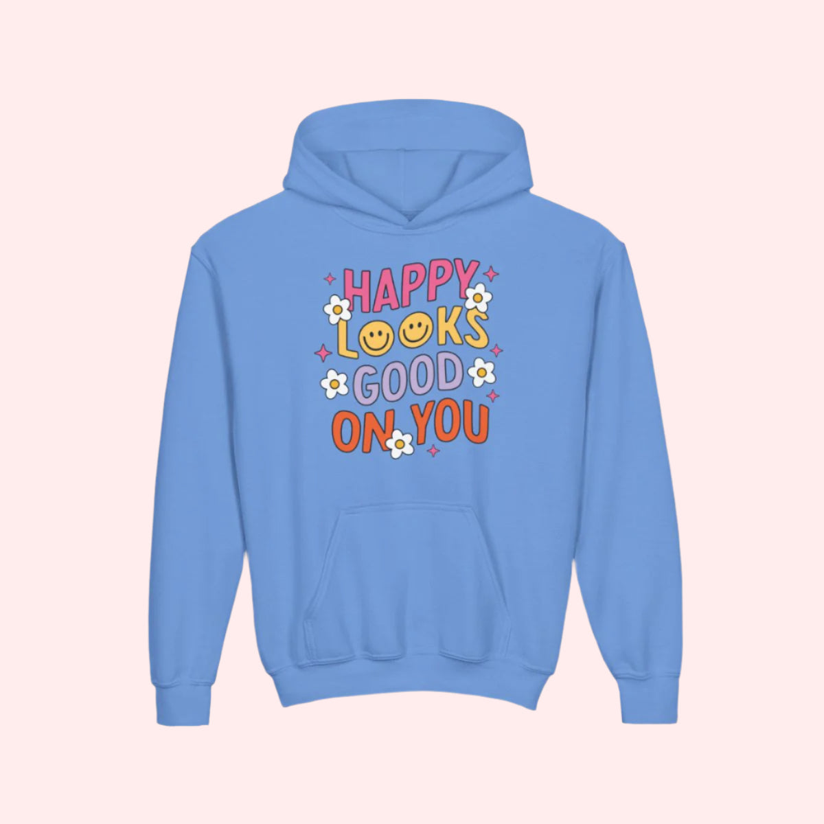 Happy Looks Good Kids Hoodie - Smile Clothing