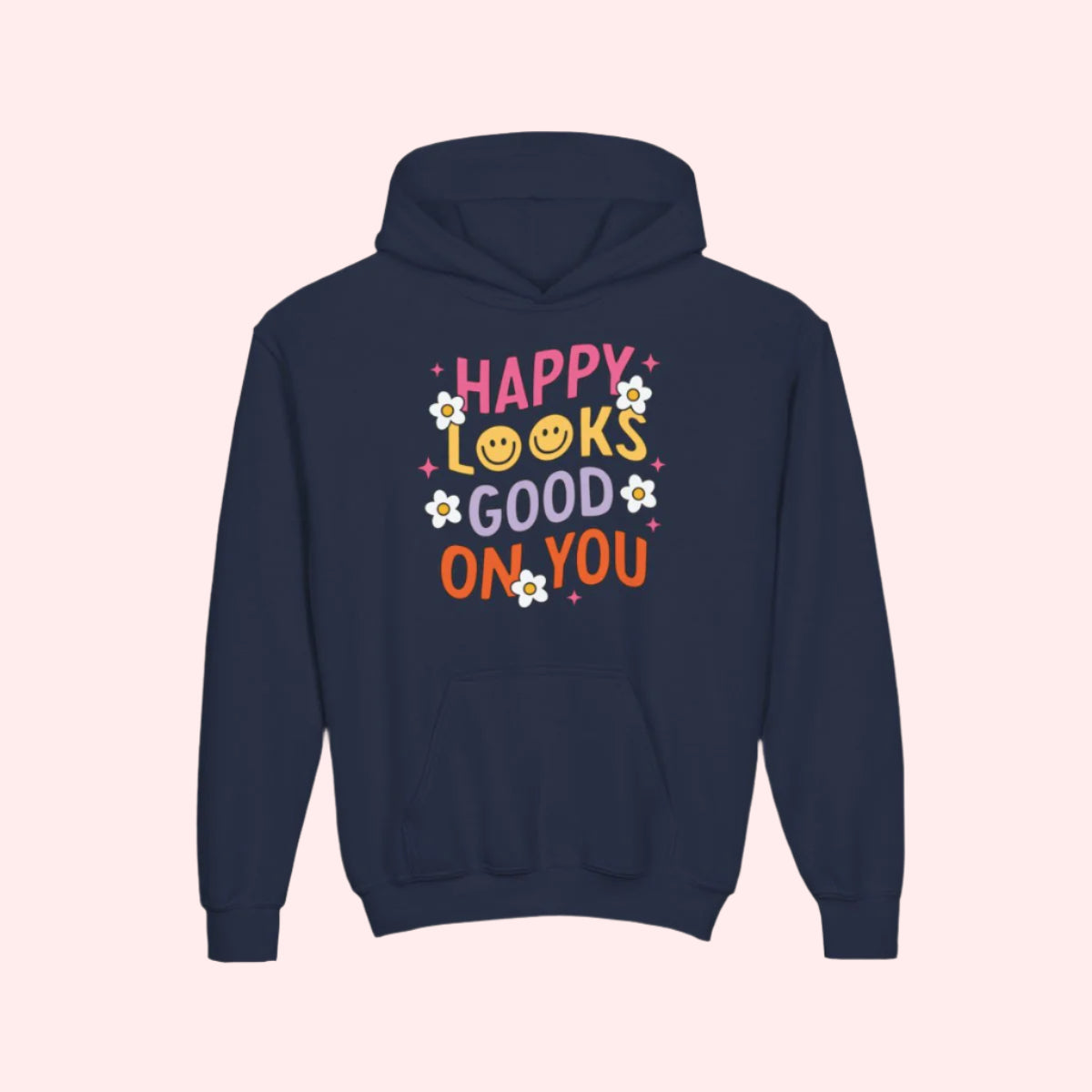 Happy Looks Good Kids Hoodie - Smile Clothing