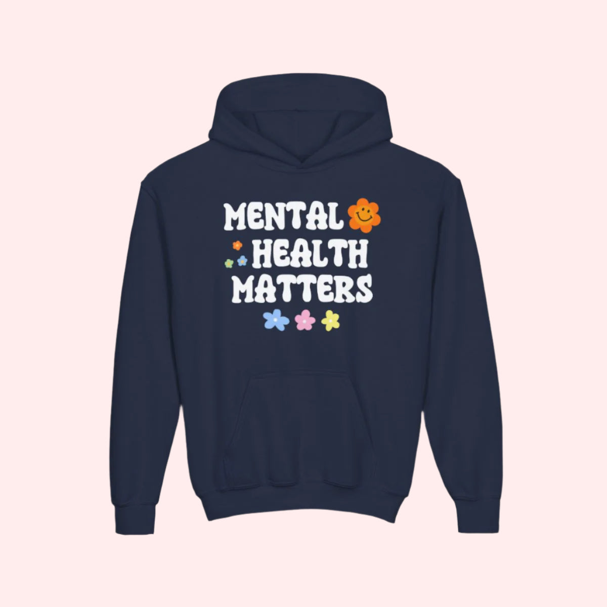 Mental Health Matters Kids Hoodie - Smile Clothing