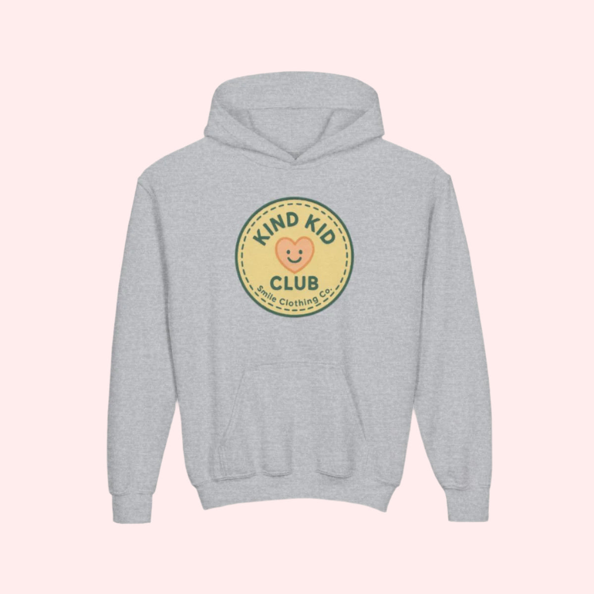 Smile “Kind Kid Club” Kids Hoodie - Smile Clothing