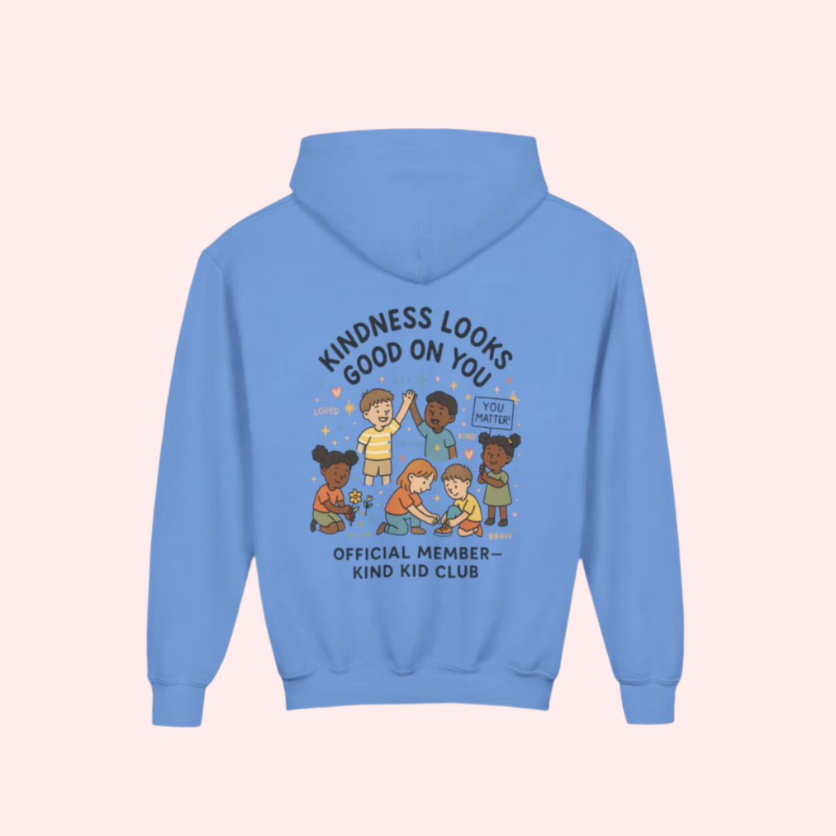 Smile “Kind Kid Club” Kids Hoodie - Smile Clothing