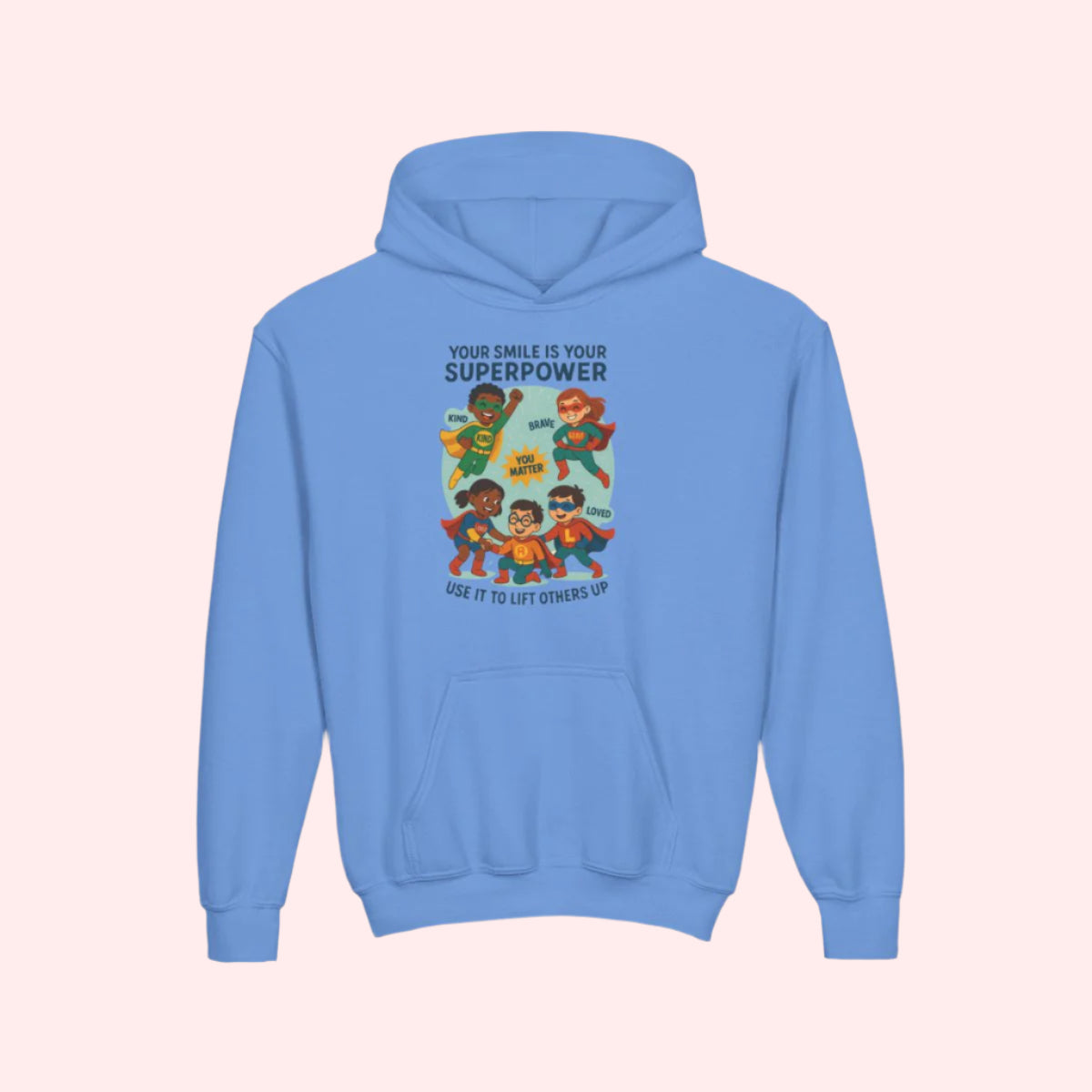 Smile “Superhero” Kids Hoodie - Smile Clothing