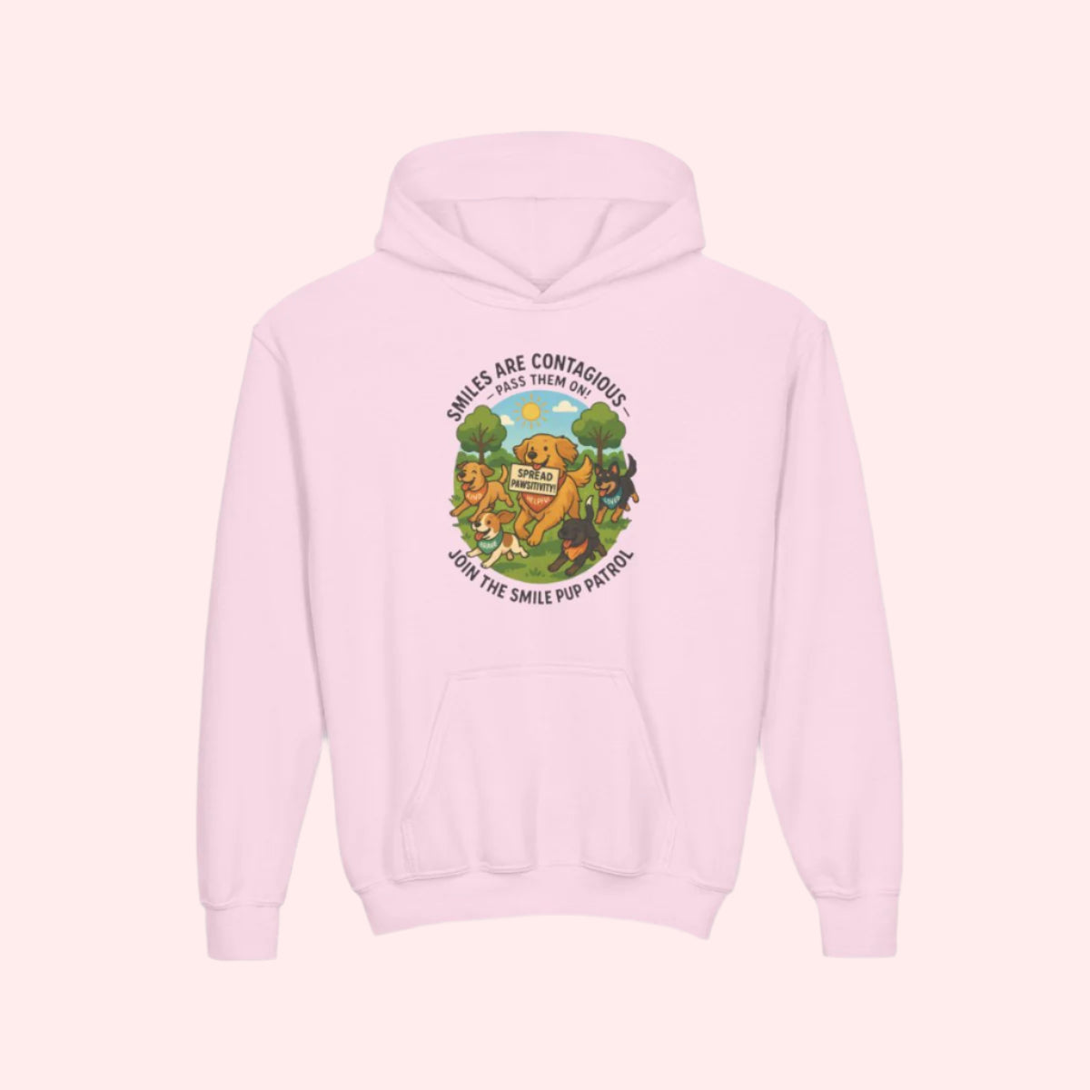 Smile “Pup Patrol” Kids Hoodie - Smile Clothing