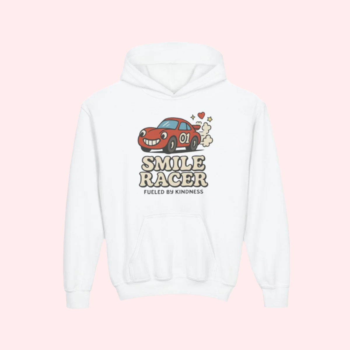Smile “Racer” Kids Hoodie - Smile Clothing