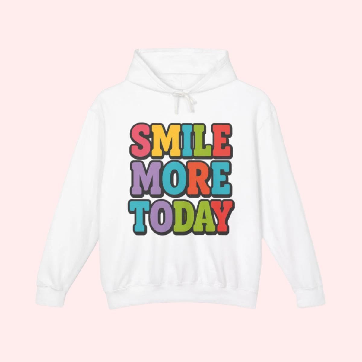 Smile “Smile More Today” Colorblock Hoodie - Smile Clothing