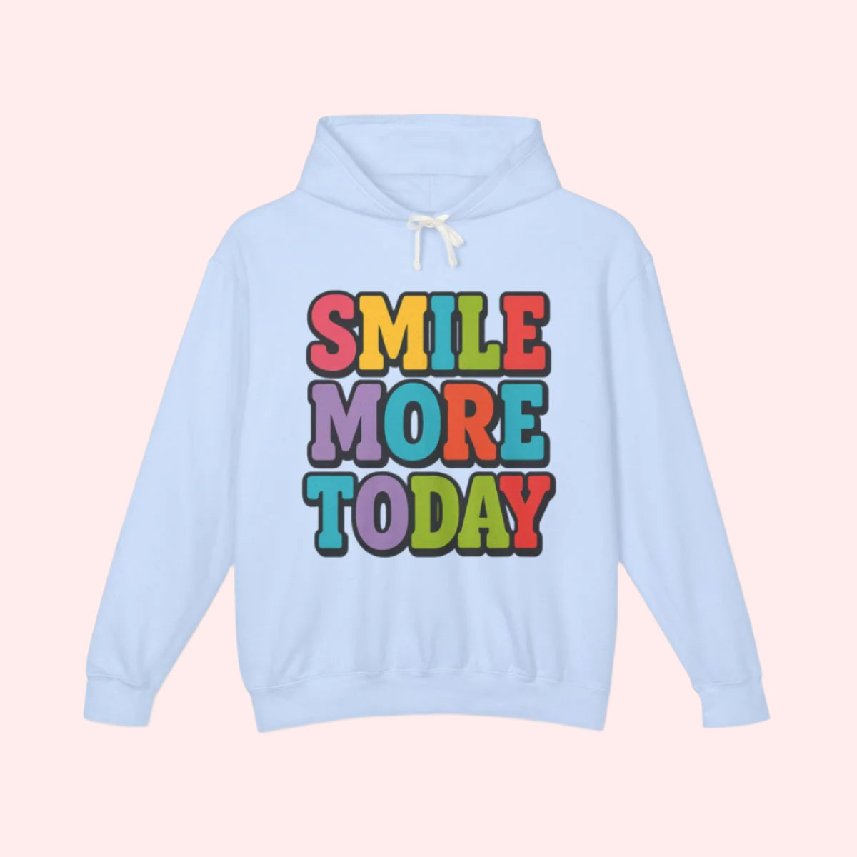 Smile “Smile More Today” Colorblock Hoodie - Smile Clothing