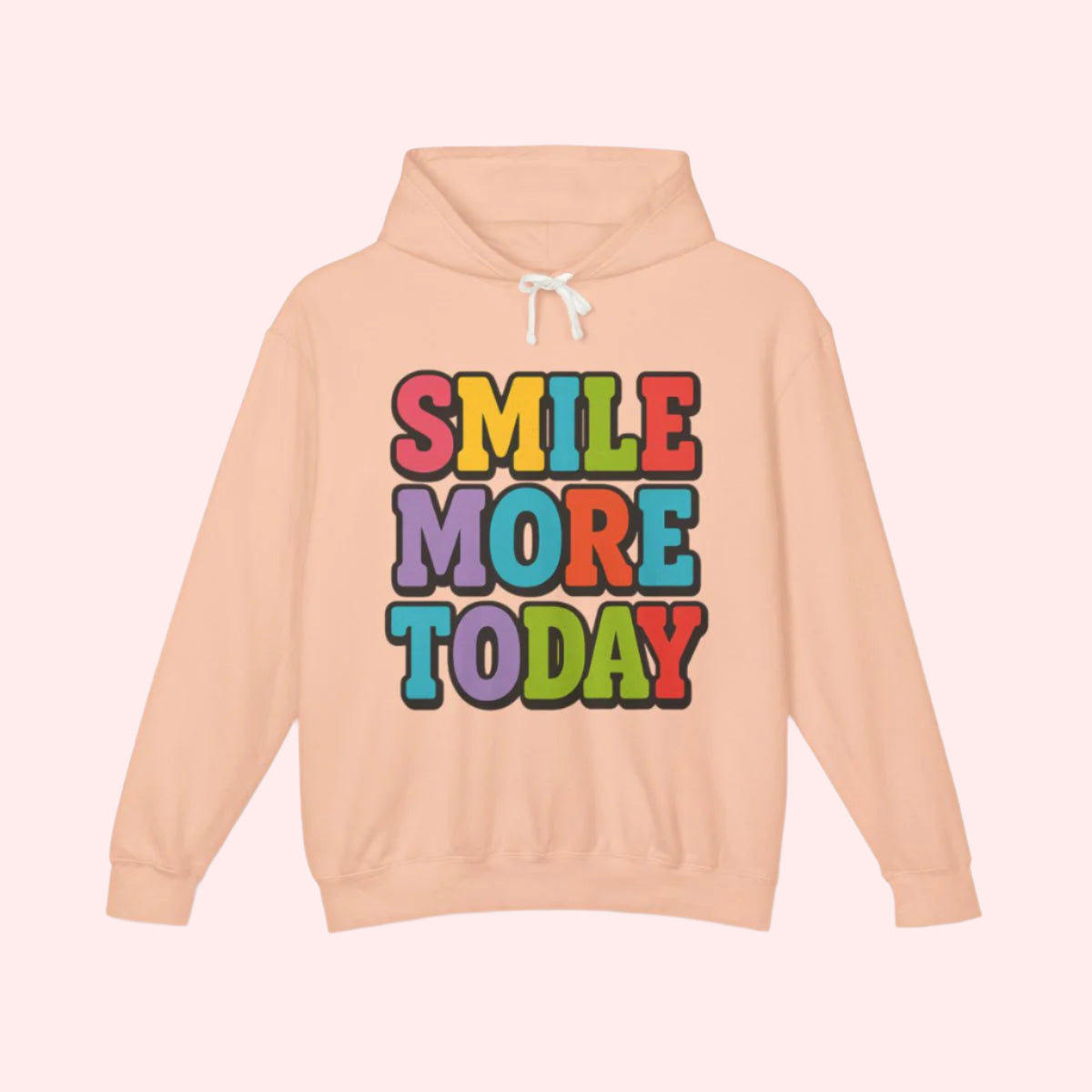 Smile “Smile More Today” Colorblock Hoodie - Smile Clothing