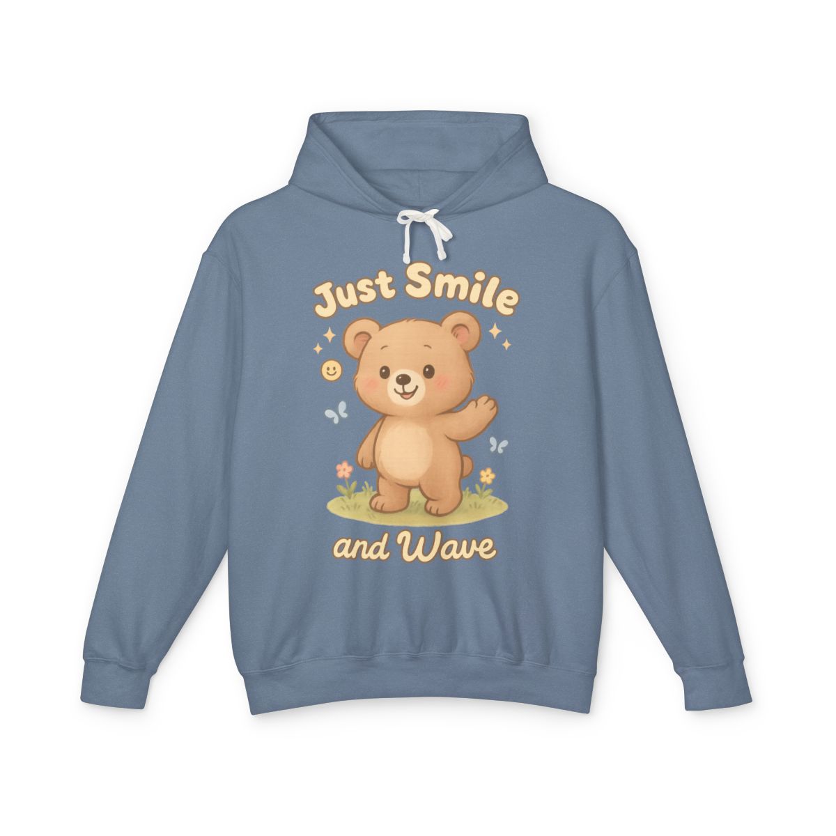 Just Smile And Wave Hoodie - Smile Clothing