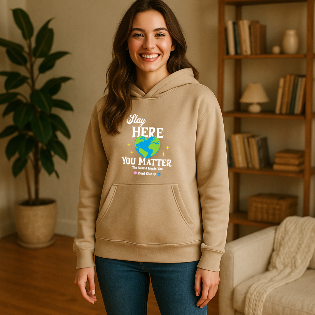 Stay Here Hoodie