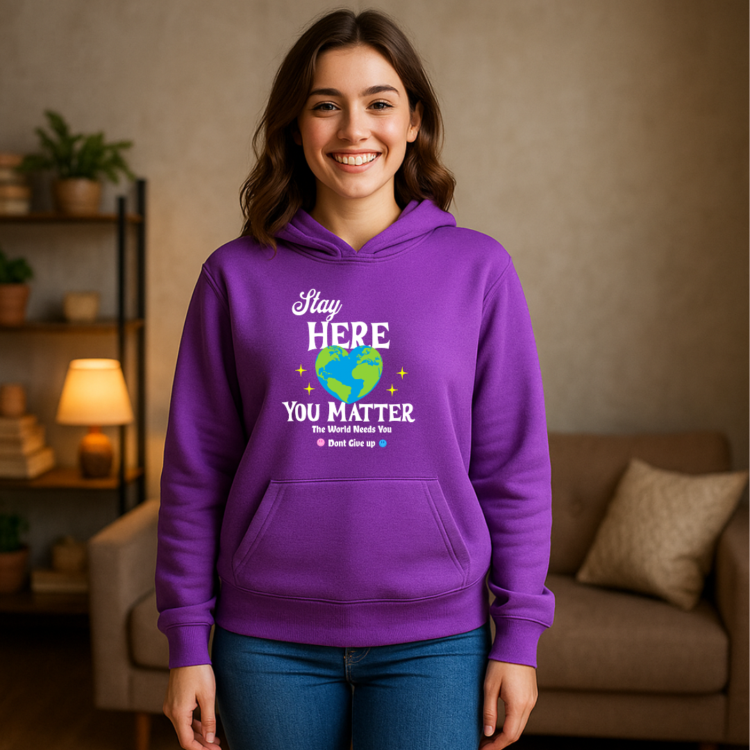 Stay Here Hoodie