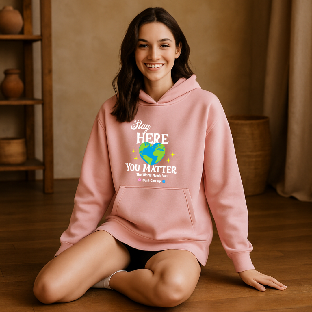 Stay Here Hoodie