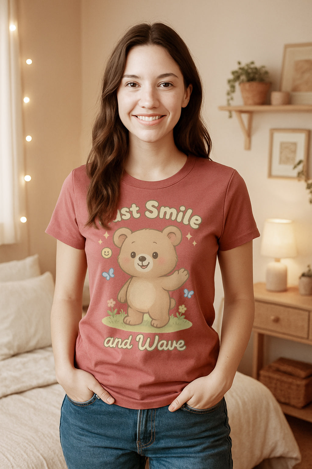 Just Smile and Wave Shirt