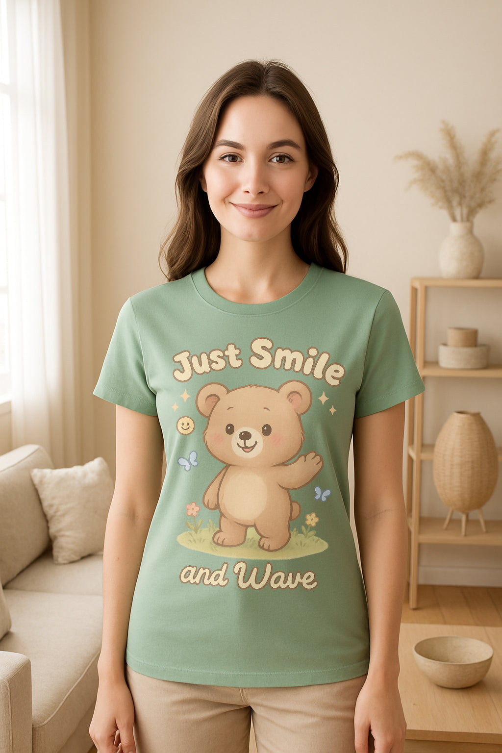 Just Smile and Wave Shirt