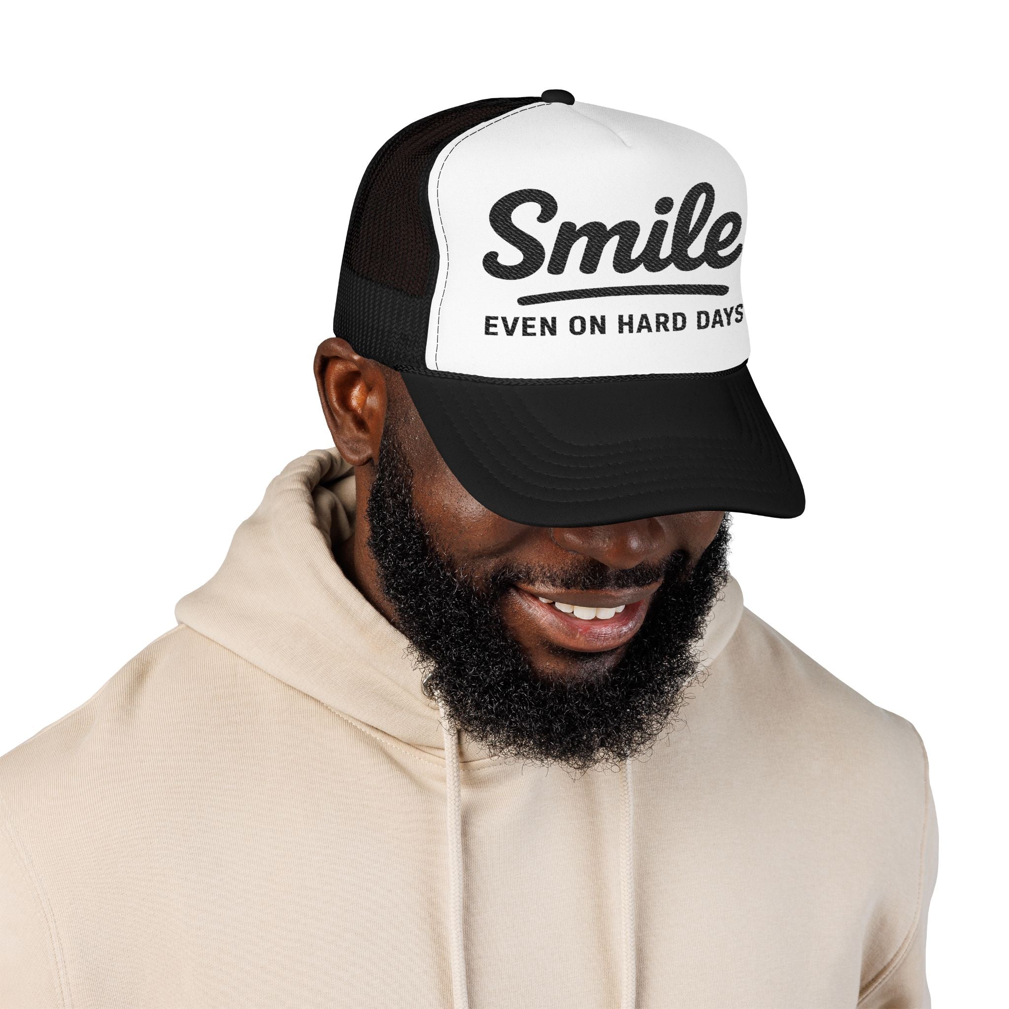 Smile Even on Hard Days Hat