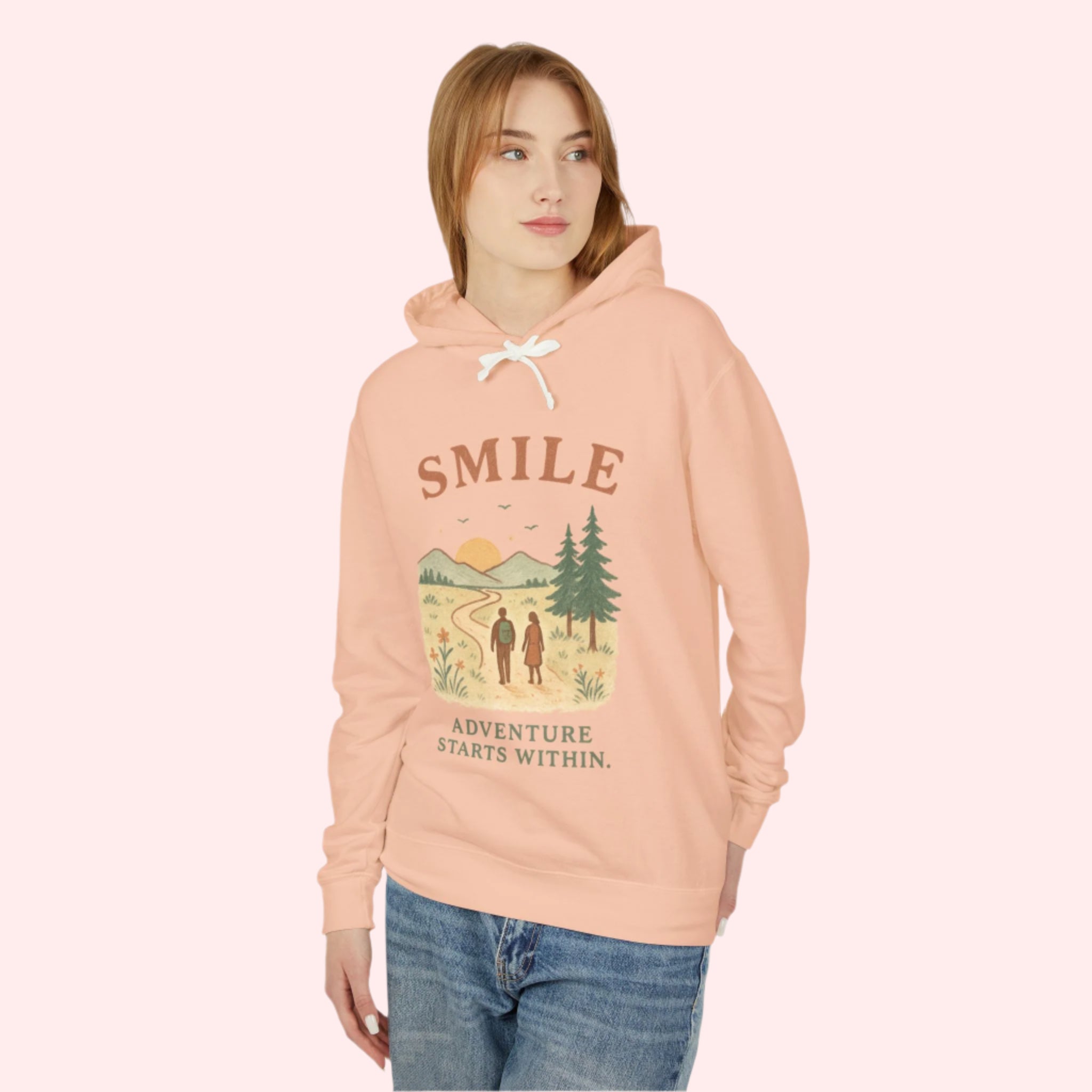 Smile “Adventures Start Within” Hoodie - Smile Clothing