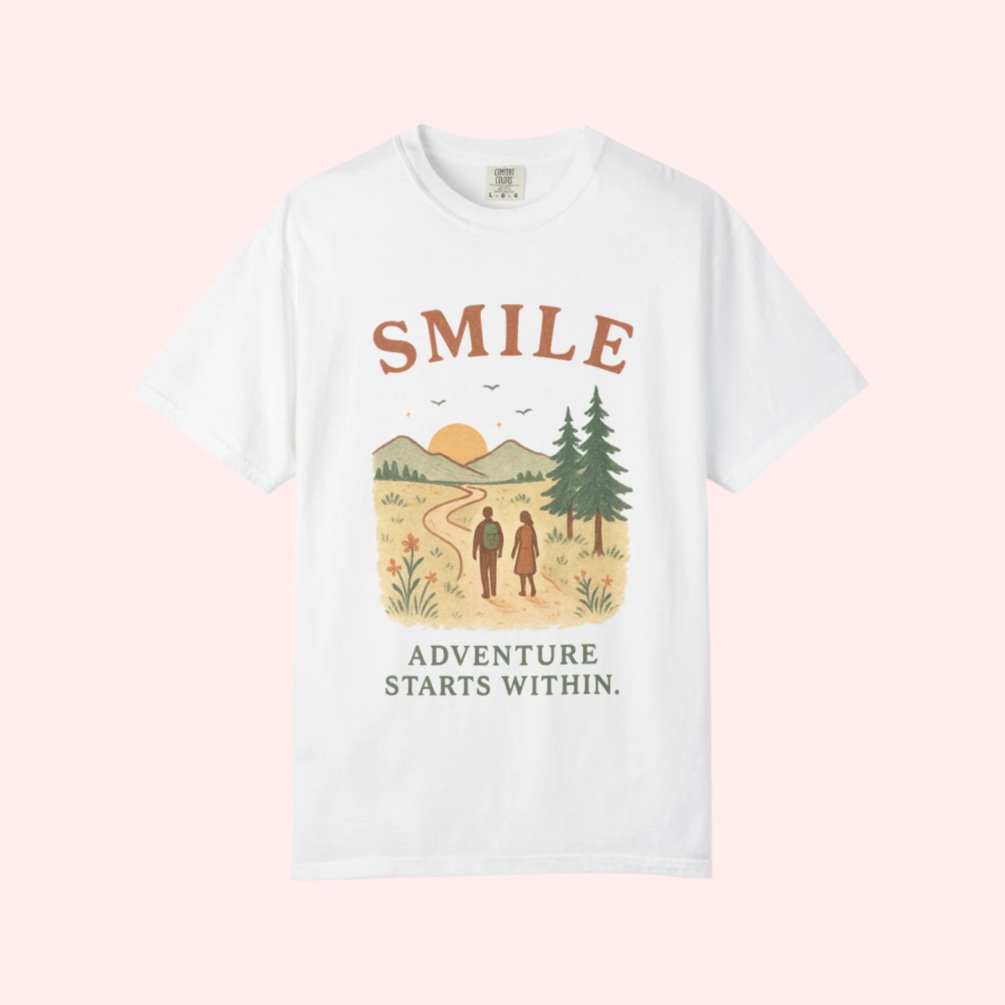 Smile “Adventures Start Within” Shirt - Smile Clothing