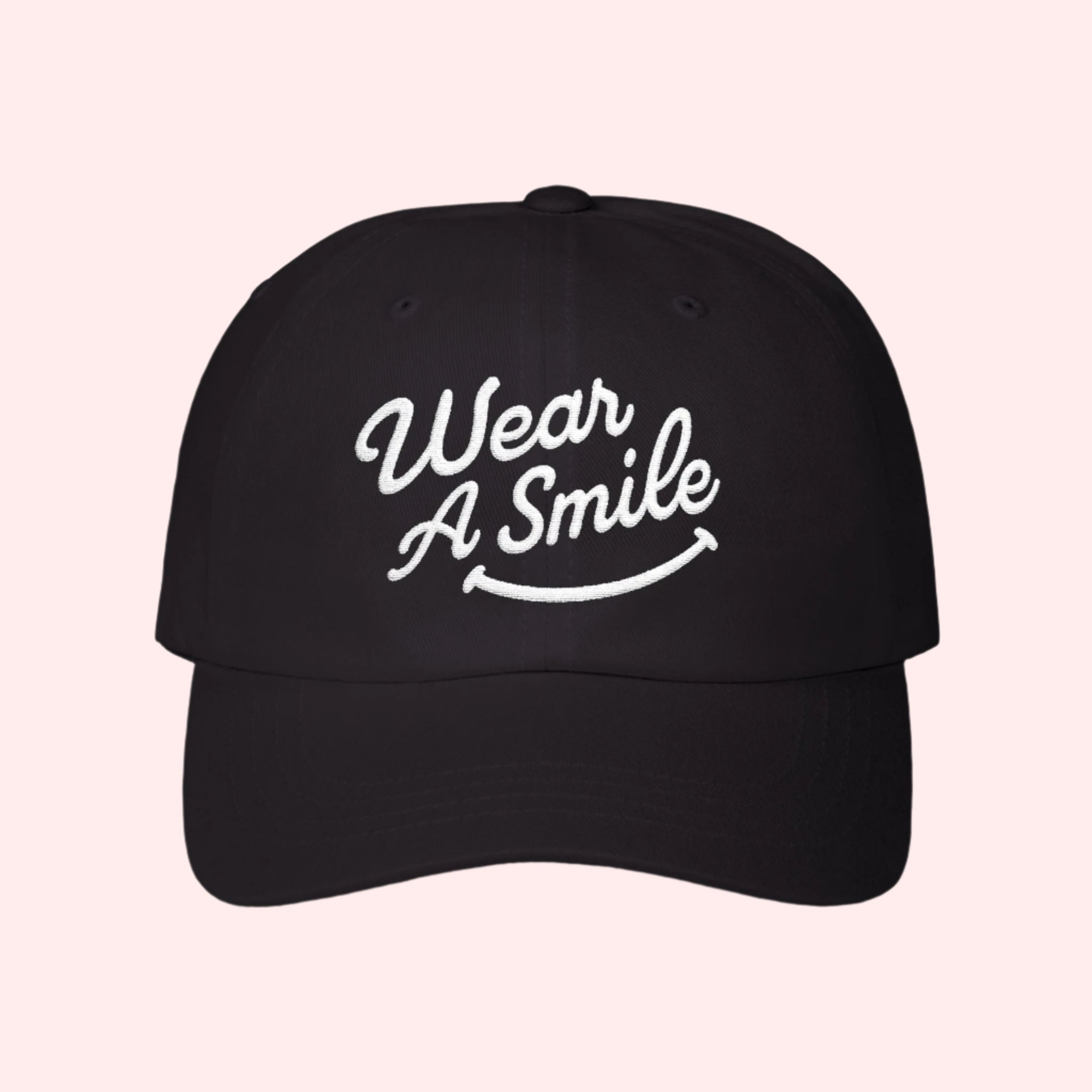 Wear A Smile Black - Smile Clothing