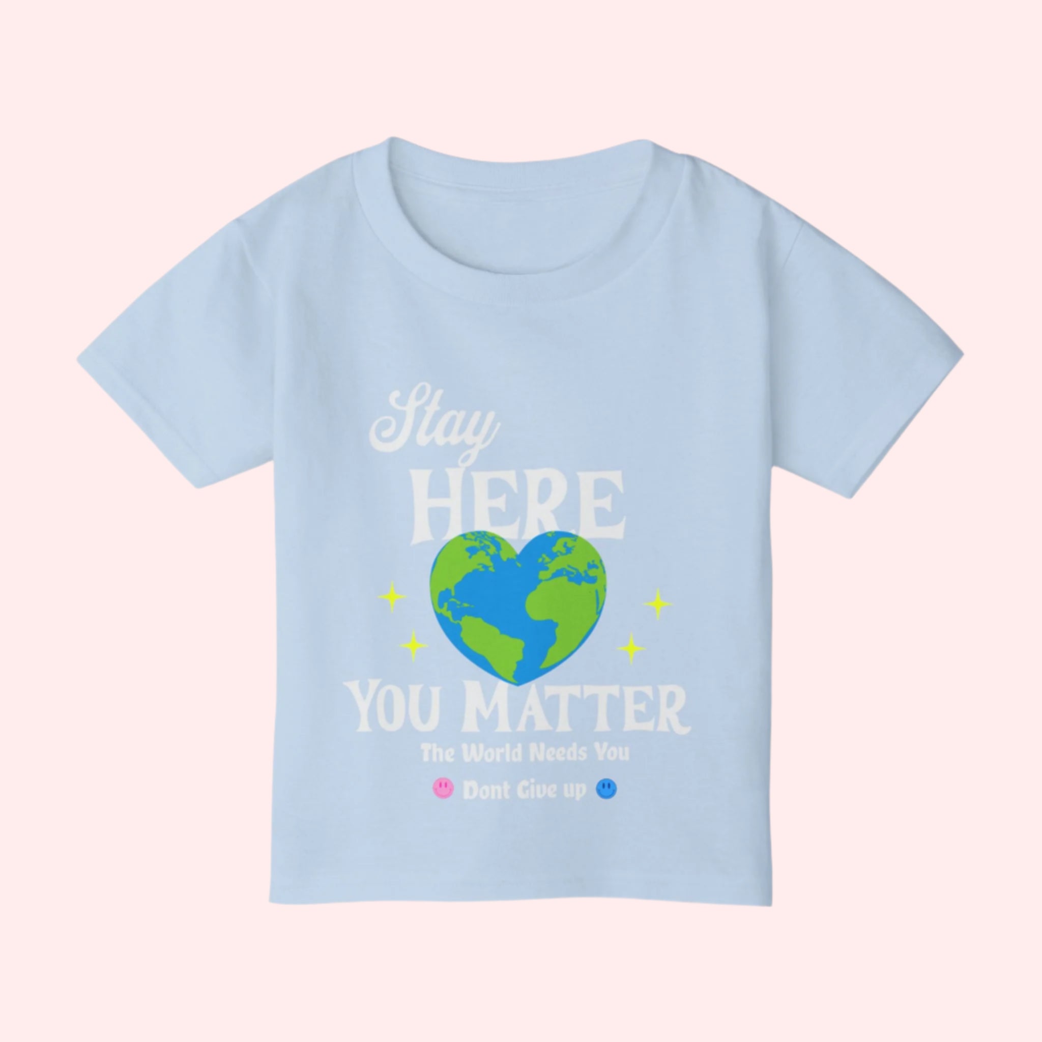 Stay Here Toddler Shirt