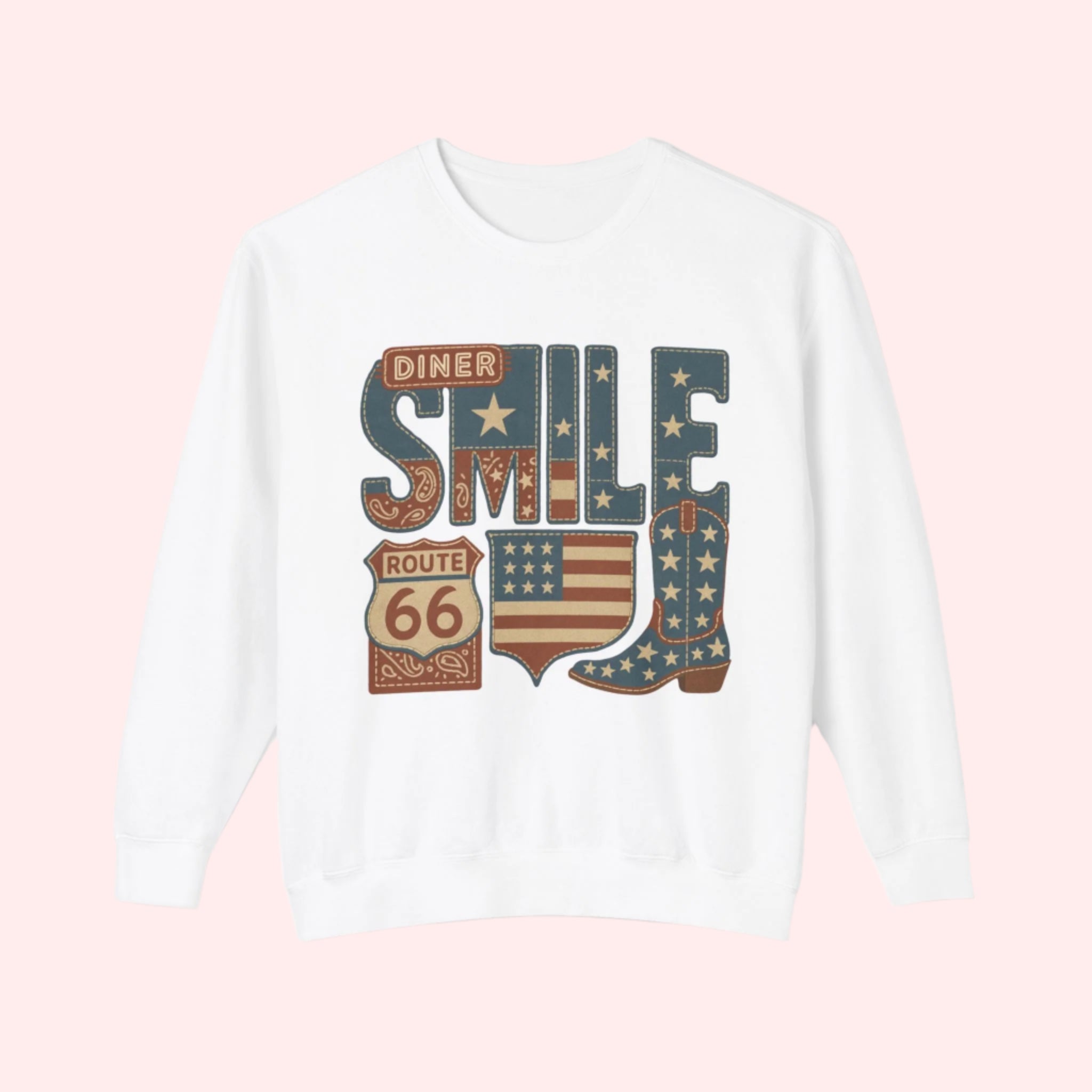 Smile Roadtrip Crewneck