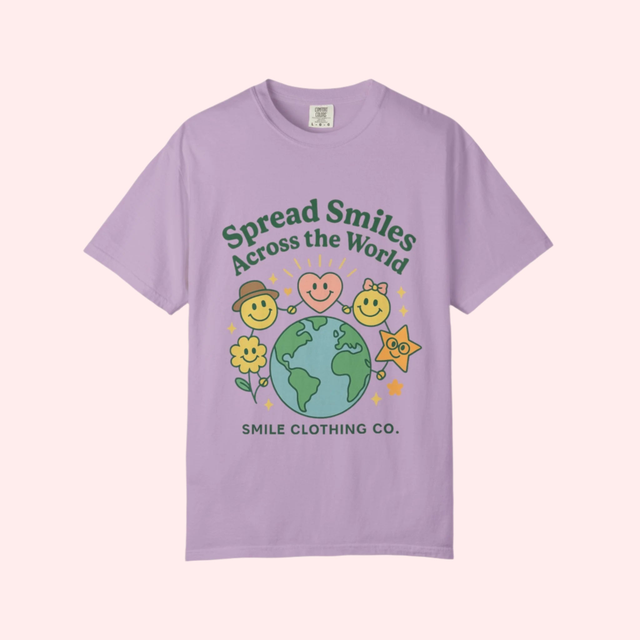 Spread Smiles Across the World Shirt - Smile Clothing