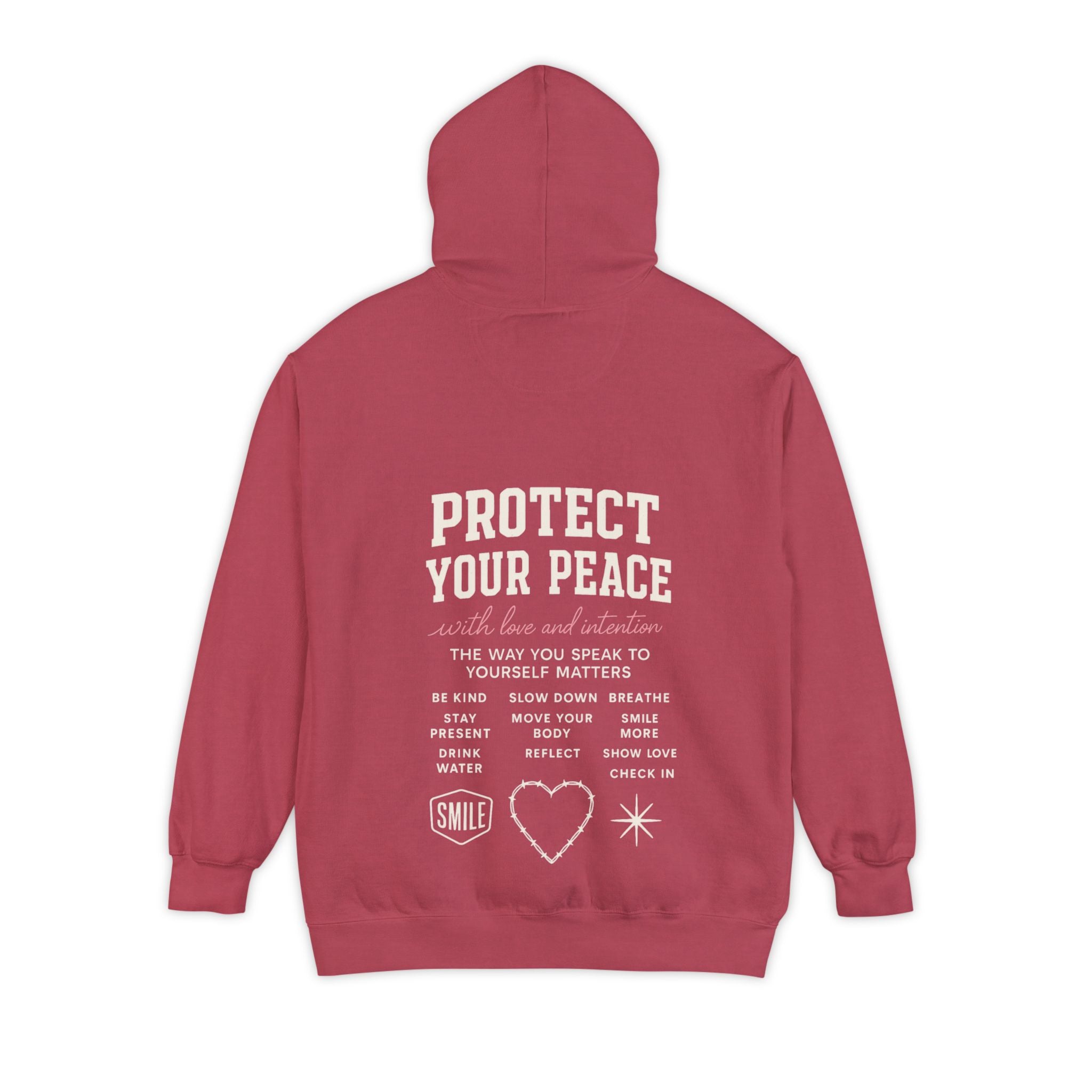 Smile Protect Your Peace Hoodie