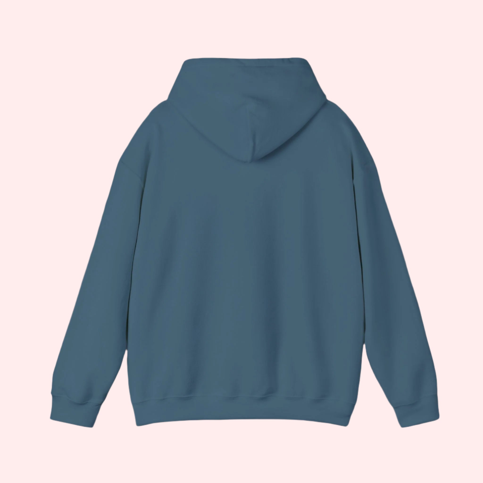 Wear a Smile Indigo Embroidered Hoodie