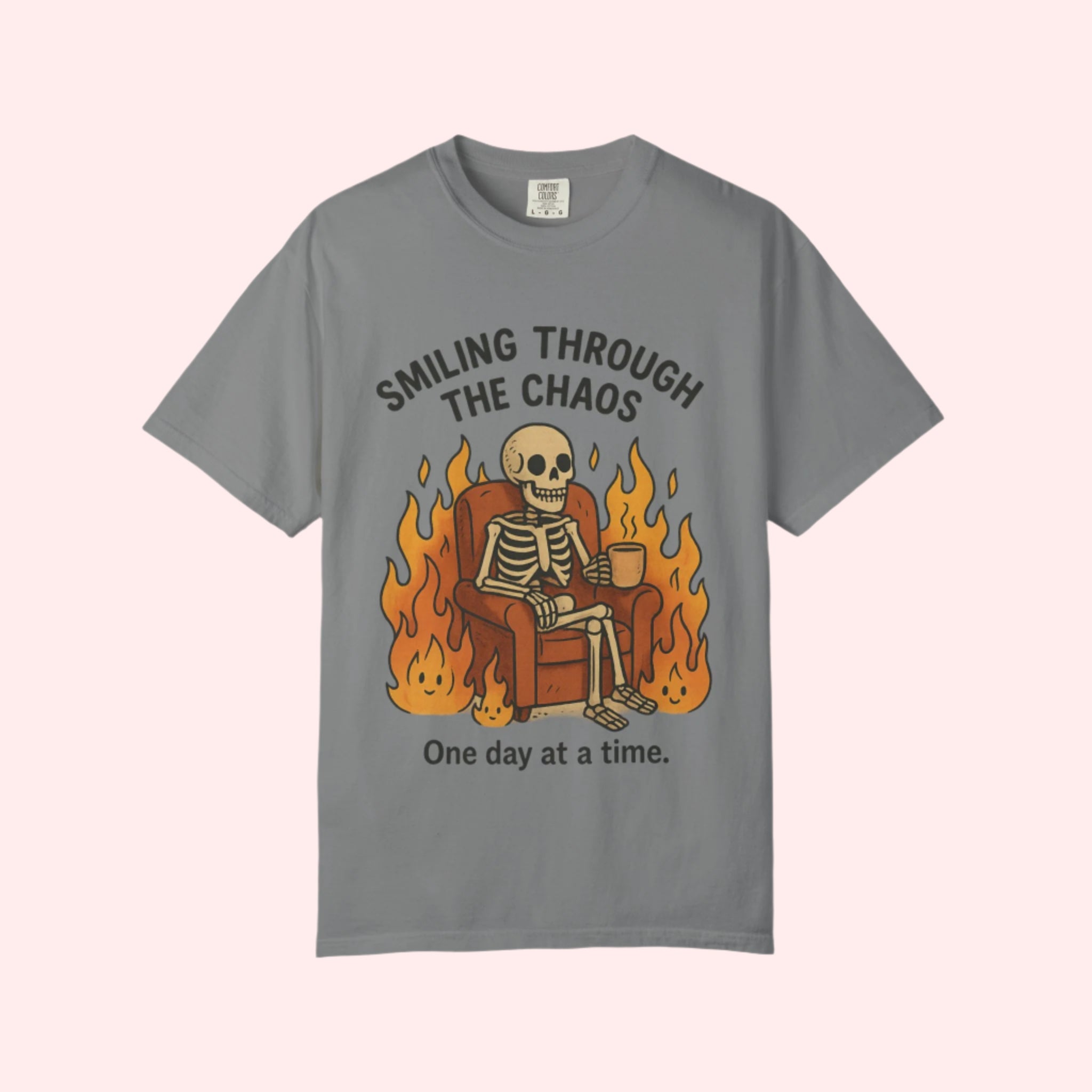 Smiling Through Chaos Shirt - Smile Clothing