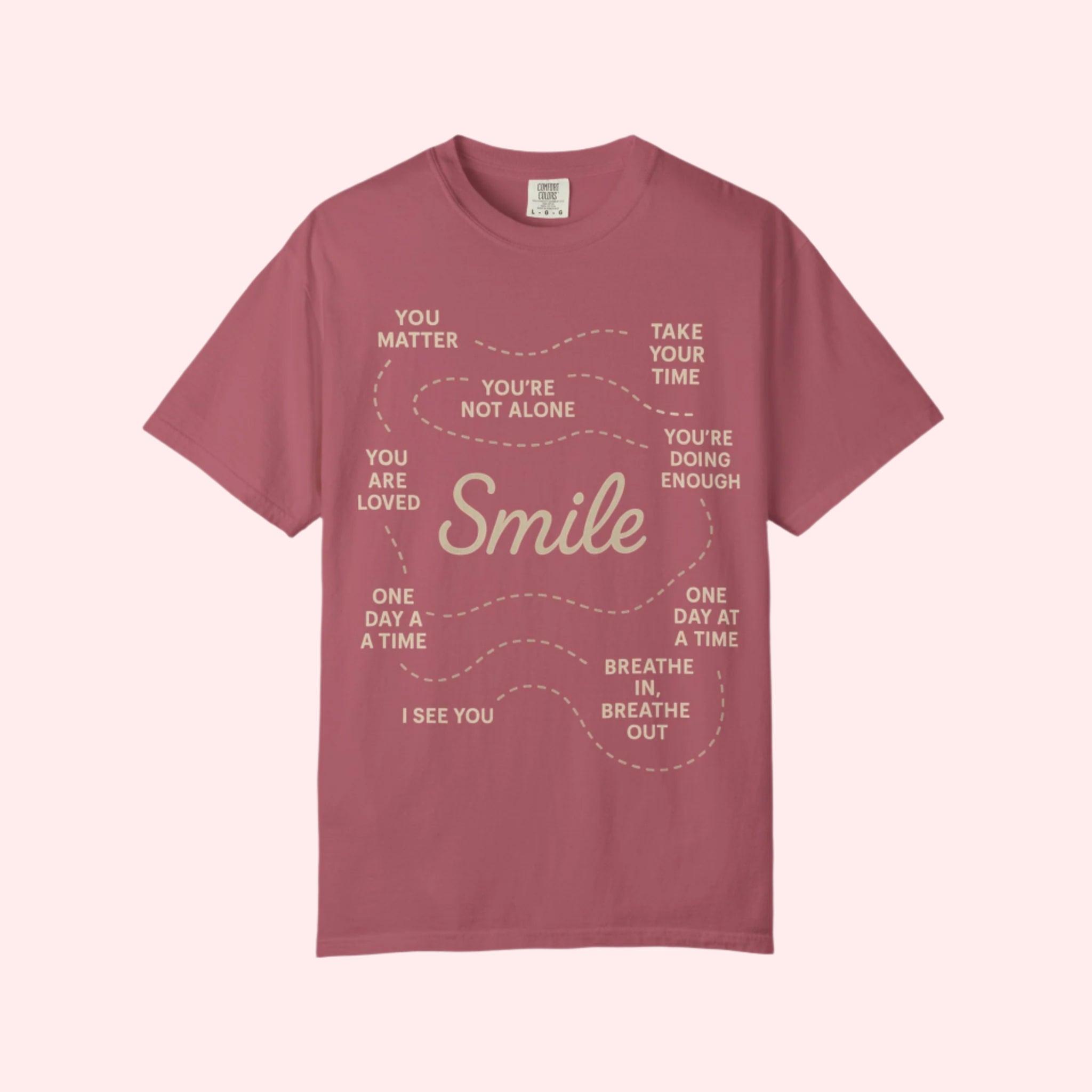 Smile “Words That Heal” Shirt - Smile Clothing