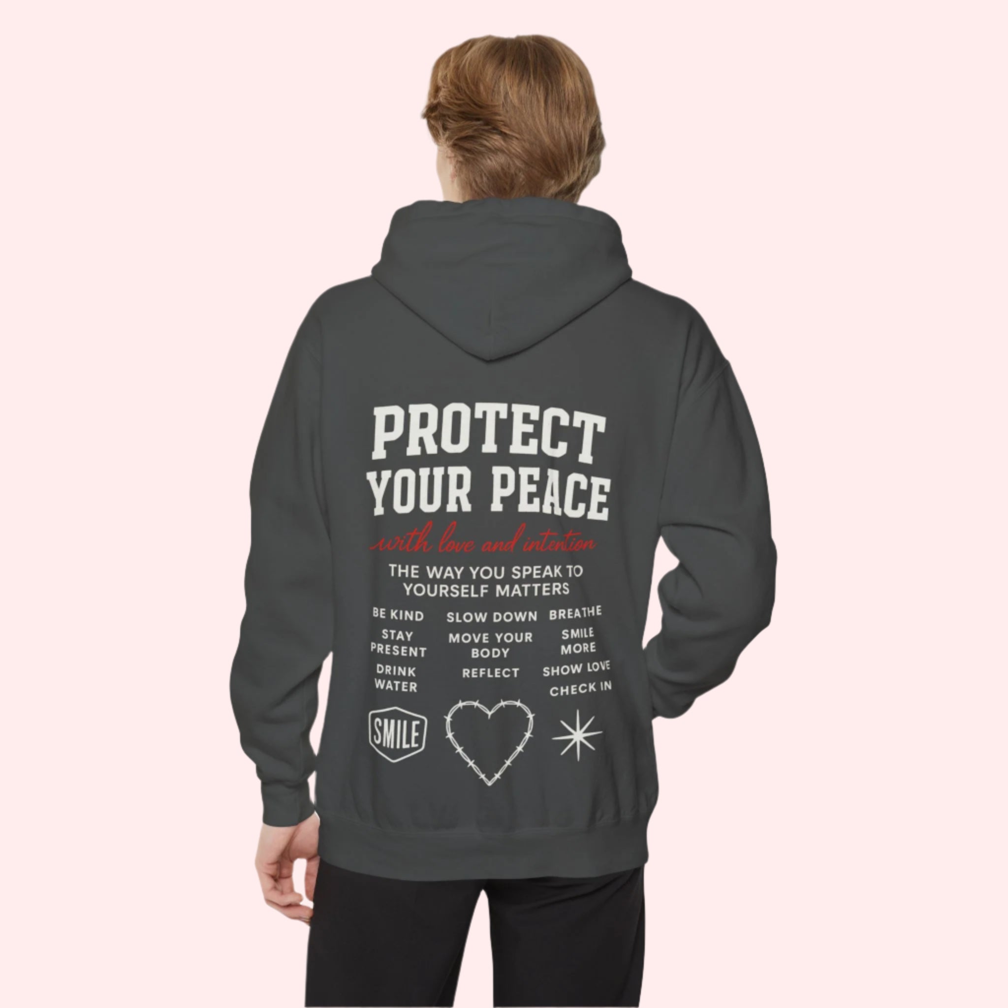 Smile Protect Your Peace Hoodie - Smile Clothing