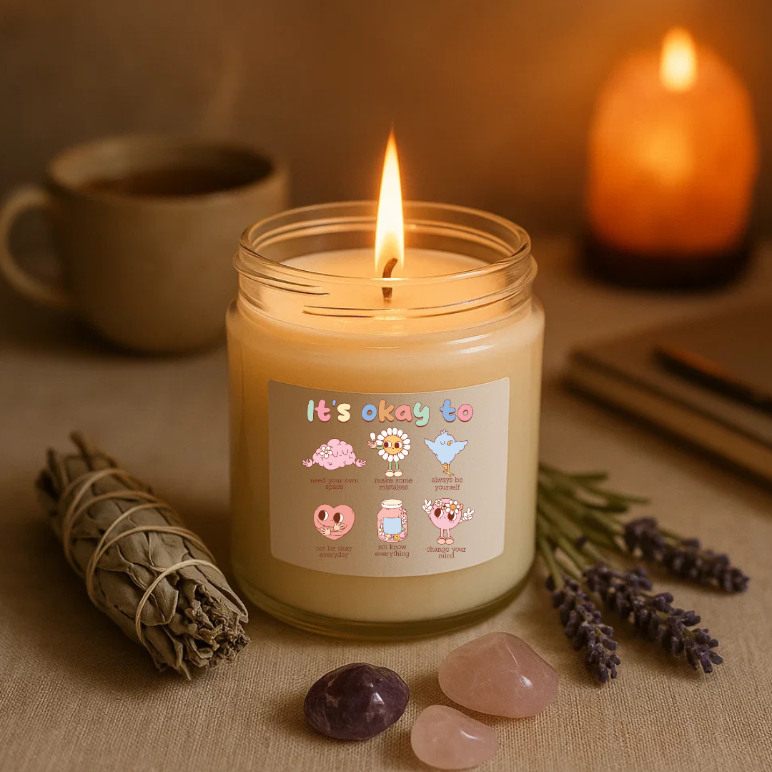Smile Stress Relief Candle - Smile Clothing