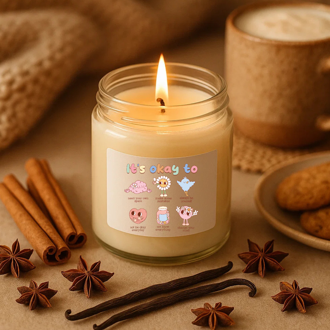 Smile Stress Relief Candle - Smile Clothing