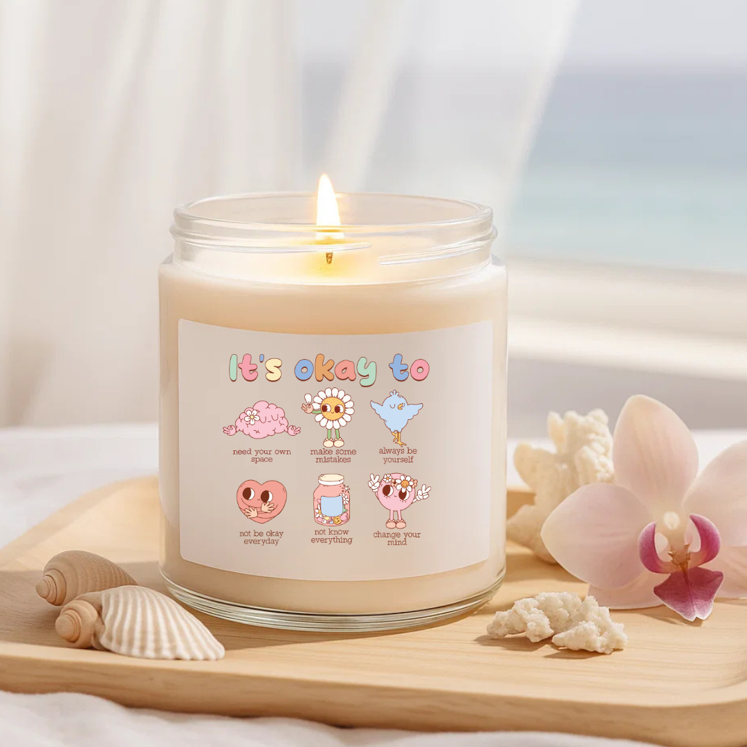 Smile Stress Relief Candle - Smile Clothing