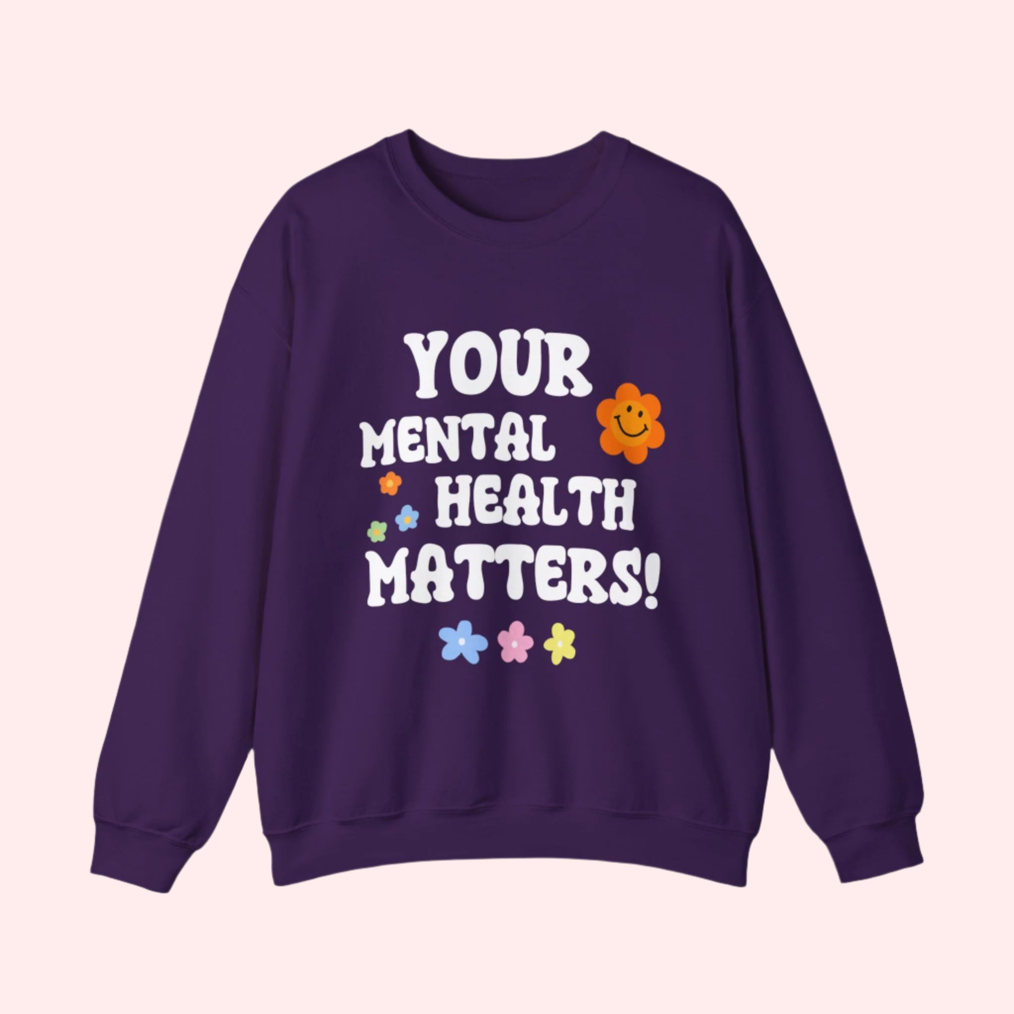 Mental Health Matters Crewneck - Smile Clothing